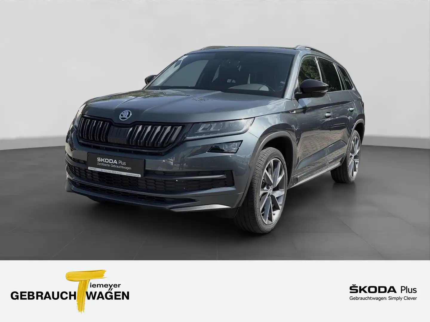 Skoda Kodiaq 2.0 TDI DSG SPORTLINE LM20 AHK VIRTUAL AC Grijs - 1