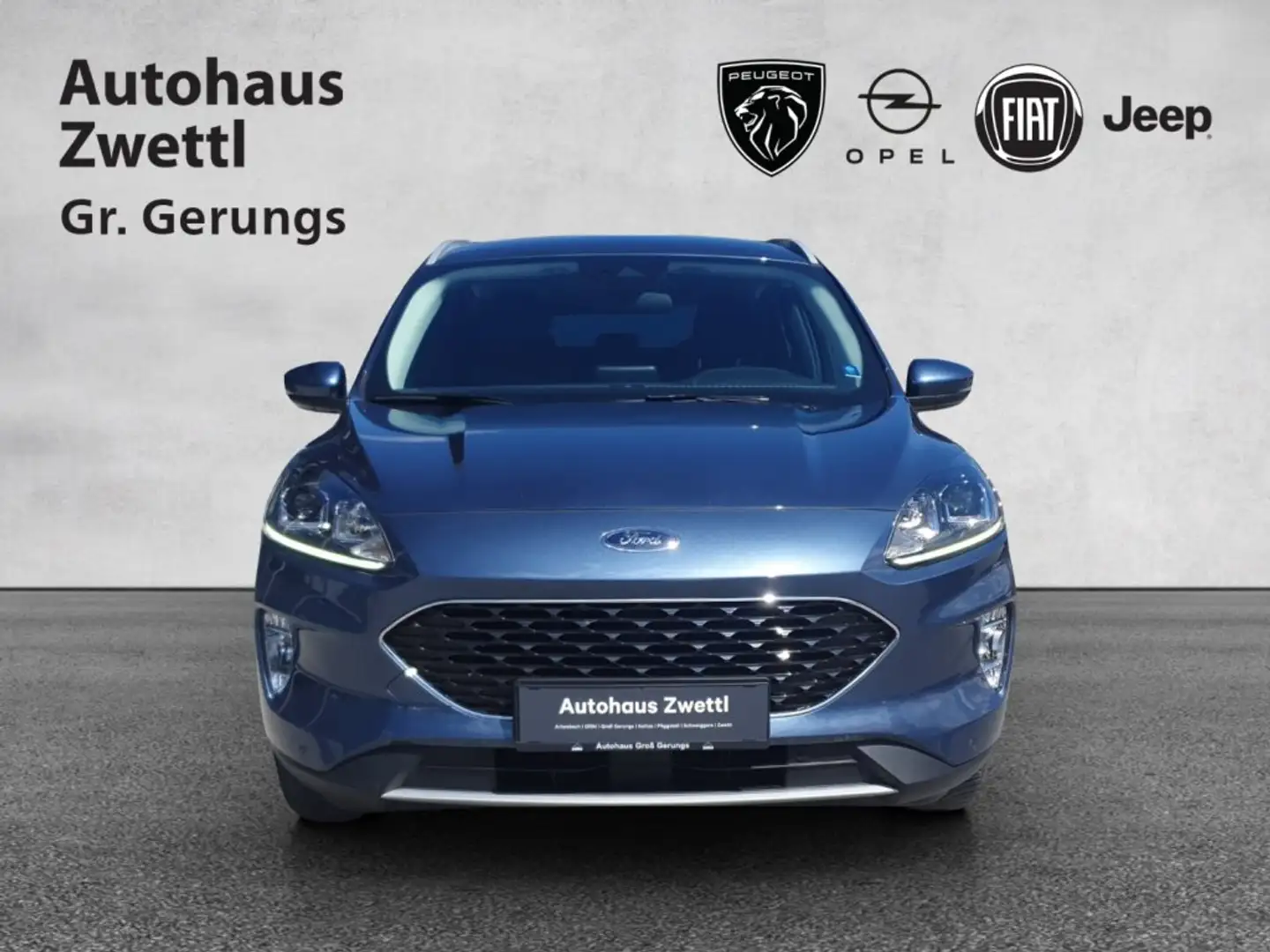 Ford Kuga 2,0 EcoBlue  Allrad AWD  Cool Connect Auto. Blau - 2