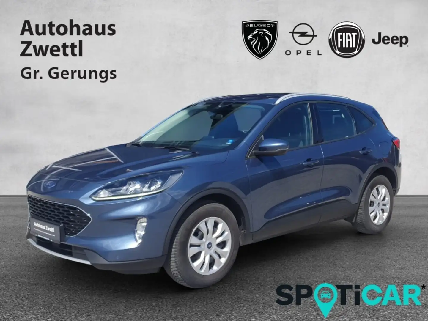 Ford Kuga 2,0 EcoBlue  Allrad AWD  Cool Connect Auto. Blau - 1