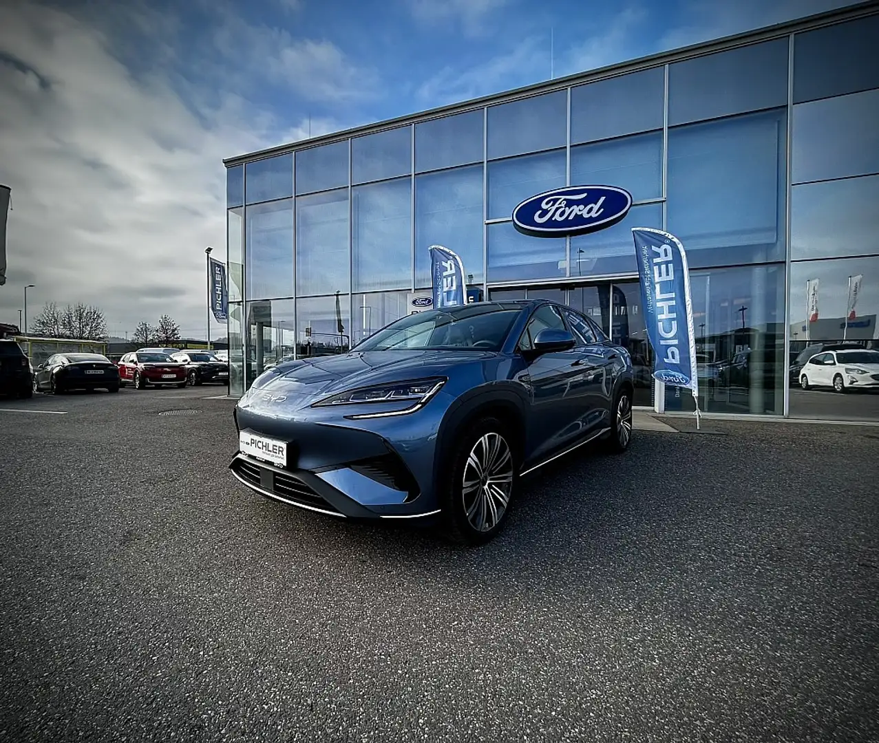 BYD Sealion 7 Excellence AWD 91.5 kWh 530PS GEWERBE AKTION Gris - 1