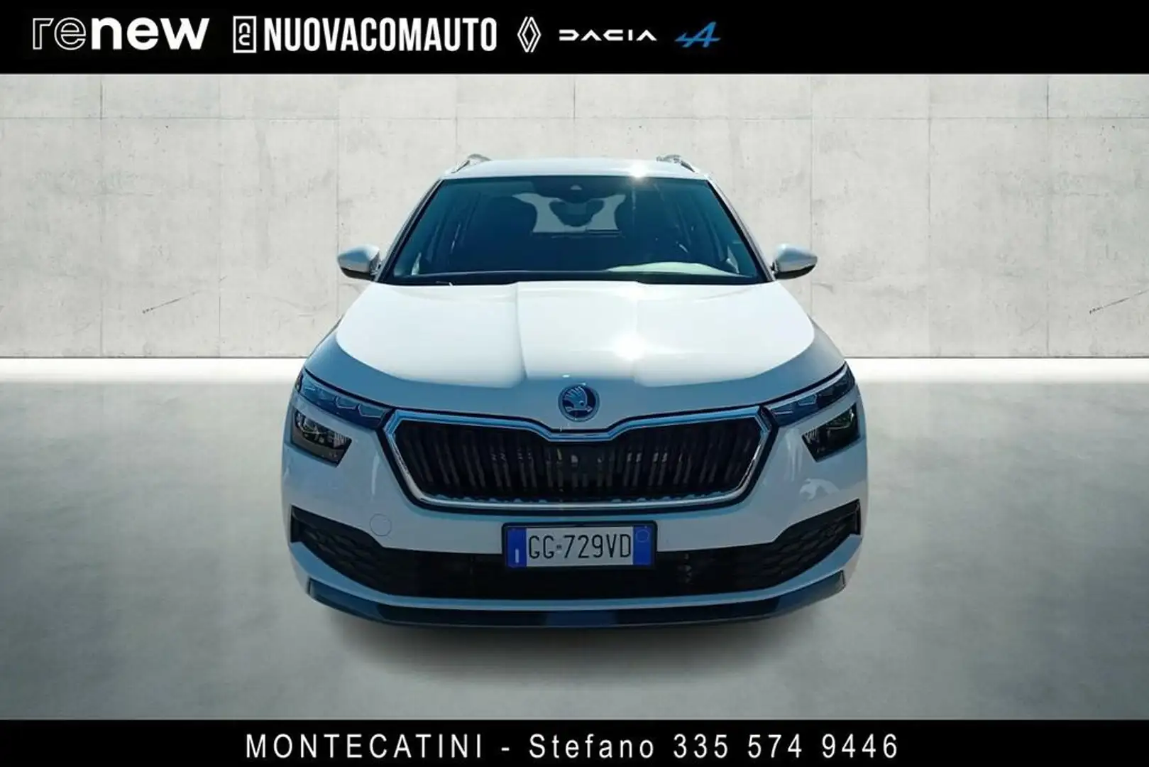 Skoda Kamiq 1.0 g-tec Style 90cv Bianco - 2