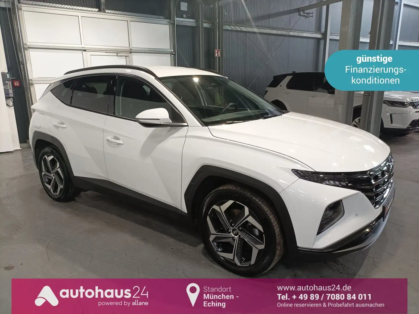 Hyundai TUCSON 1.6 T-GDI Trend 4WD|LED|Navi|PDC|Kamera White - 1