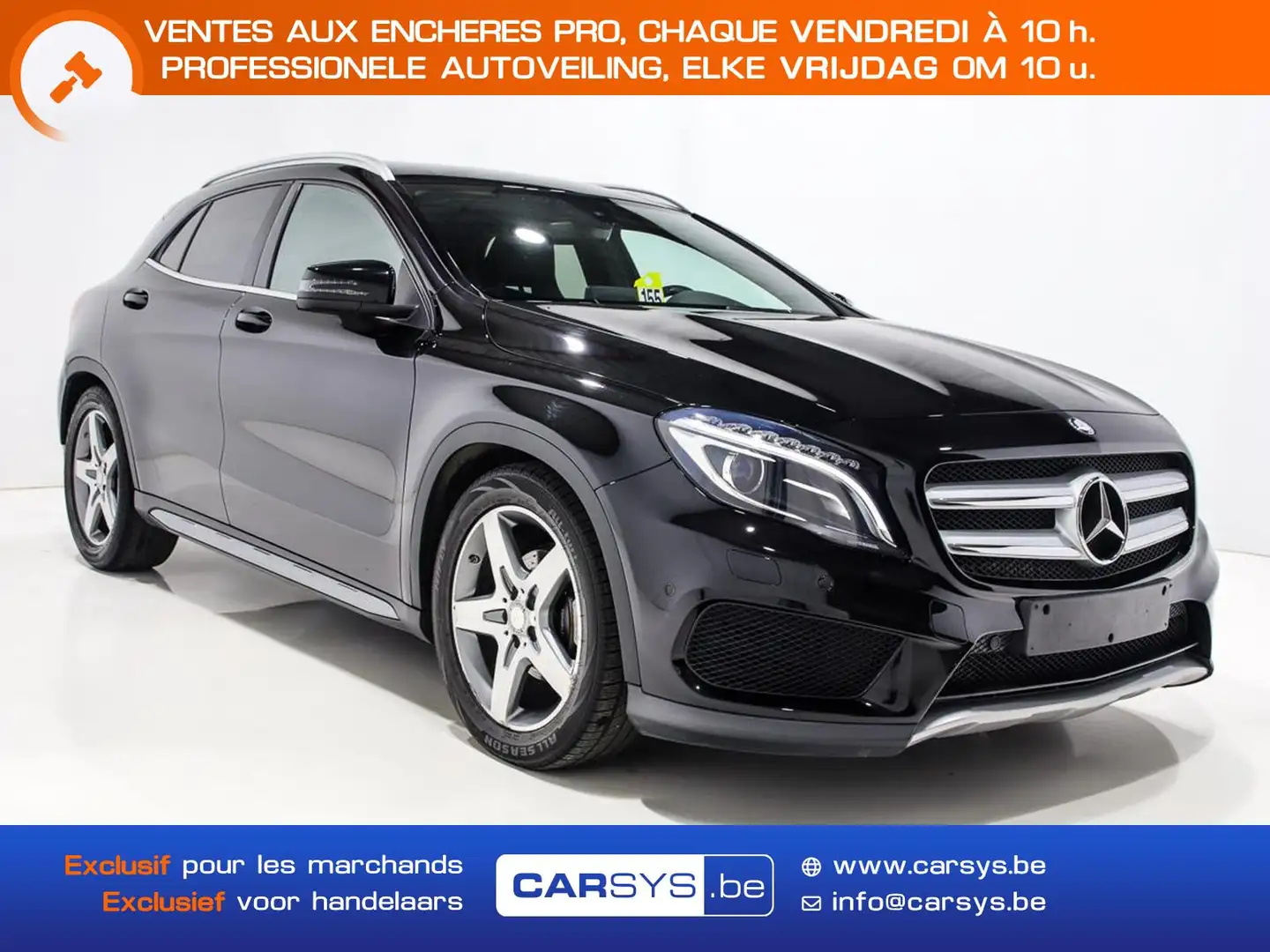 Mercedes-Benz GLA 180 D - AMG 18 - LED - GPS Zwart - 1