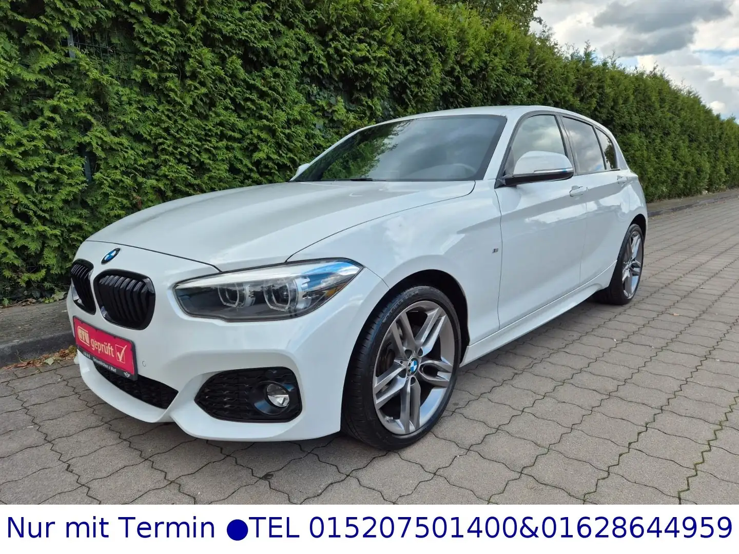 BMW 118 Baureihe 118d xDrive Edition M Sport*LEDER* Weiß - 2