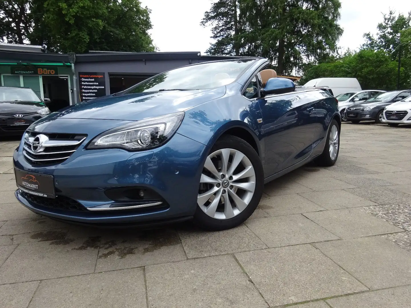 Opel Cascada Innovation ecoFlex/ 2-Hand/ Navi/SHZ/RWK Blau - 1