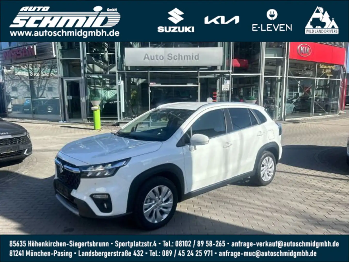 Suzuki SX4 S-Cross SX4 S-CROSS 1.5 VOLLHYBRID AUTOMATIK COMFORT Weiß - 1