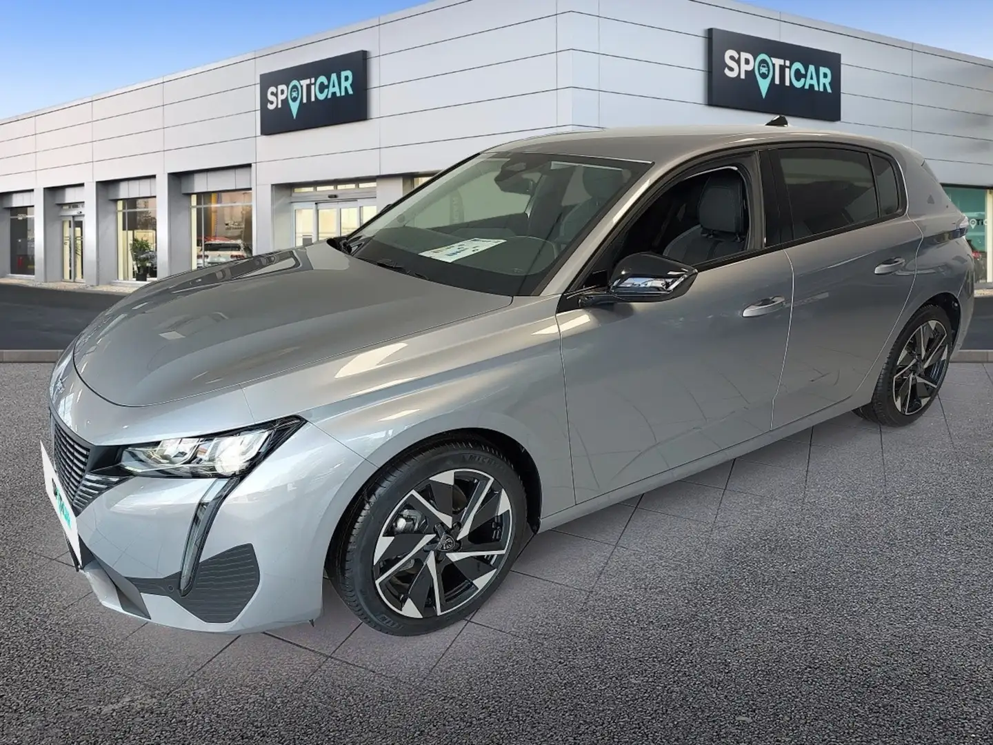 Peugeot 308 Allure Pack Pure Tech 130 EAT8 + AHK Argent - 1