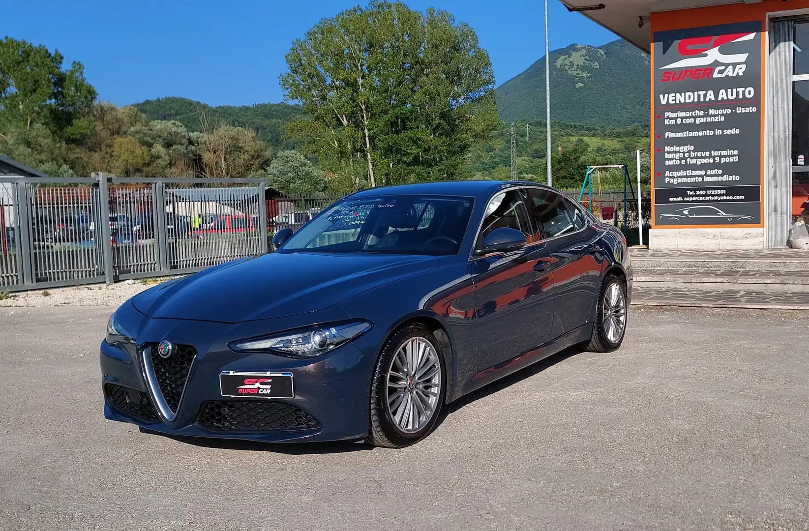 Alfa Romeo Giulia Giulia 2.2 t Super 150cv auto Gris - 1