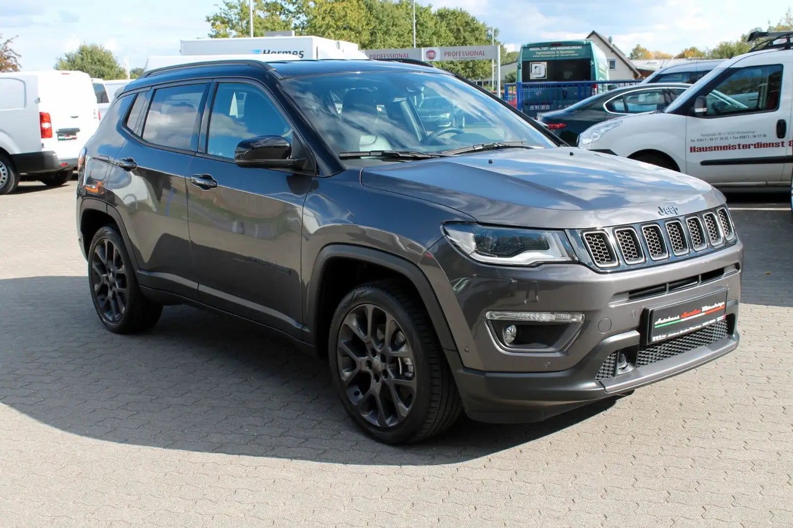 Jeep Compass S PlugIn 4WD Navi,Kamera,Leder,SHZ,Xenon Grau - 2