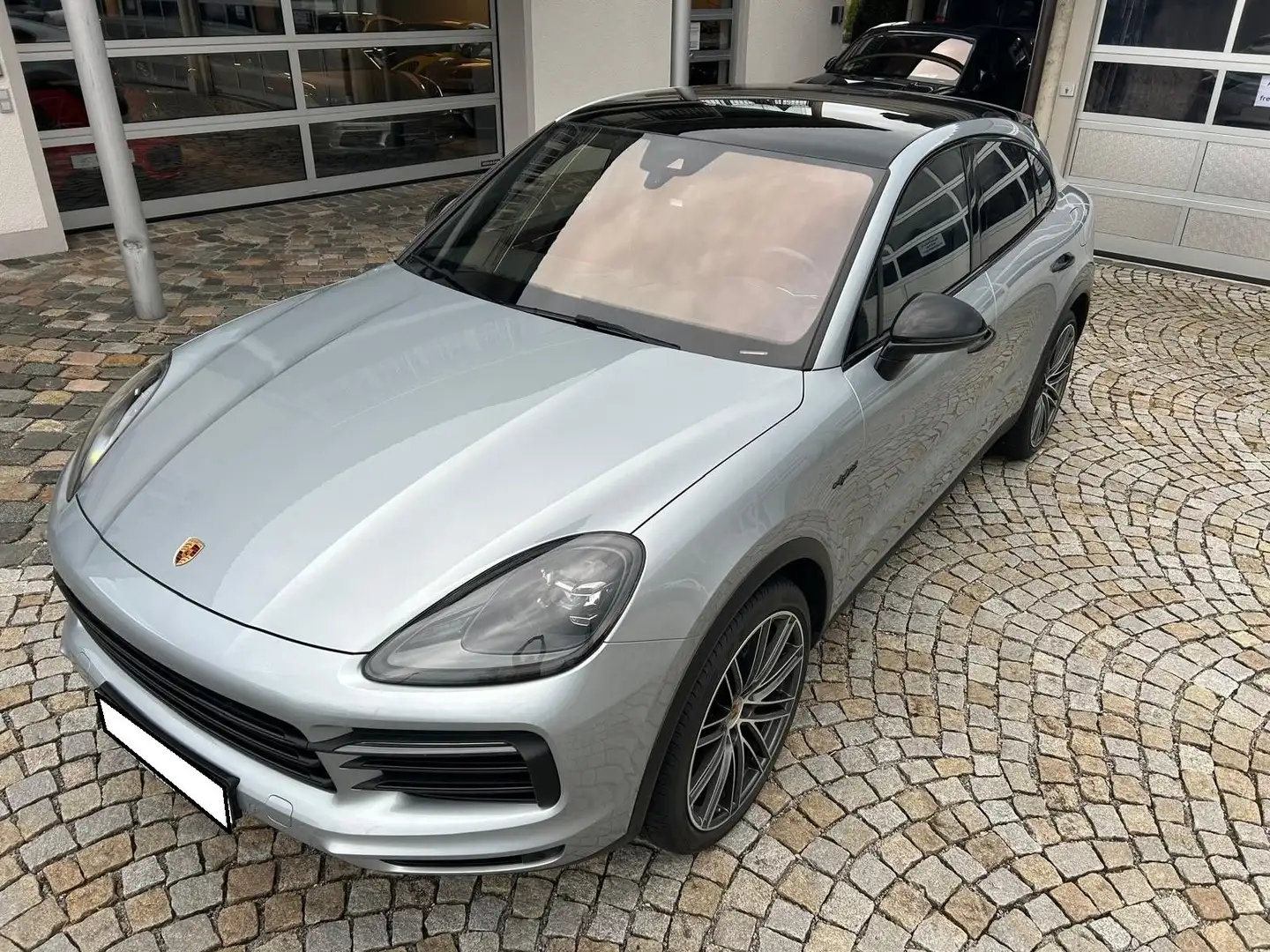 Porsche Cayenne Coupe 3.0 e-hybrid/TETTO/SPORT CHRONO/SEDILI SPORT Grigio - 2