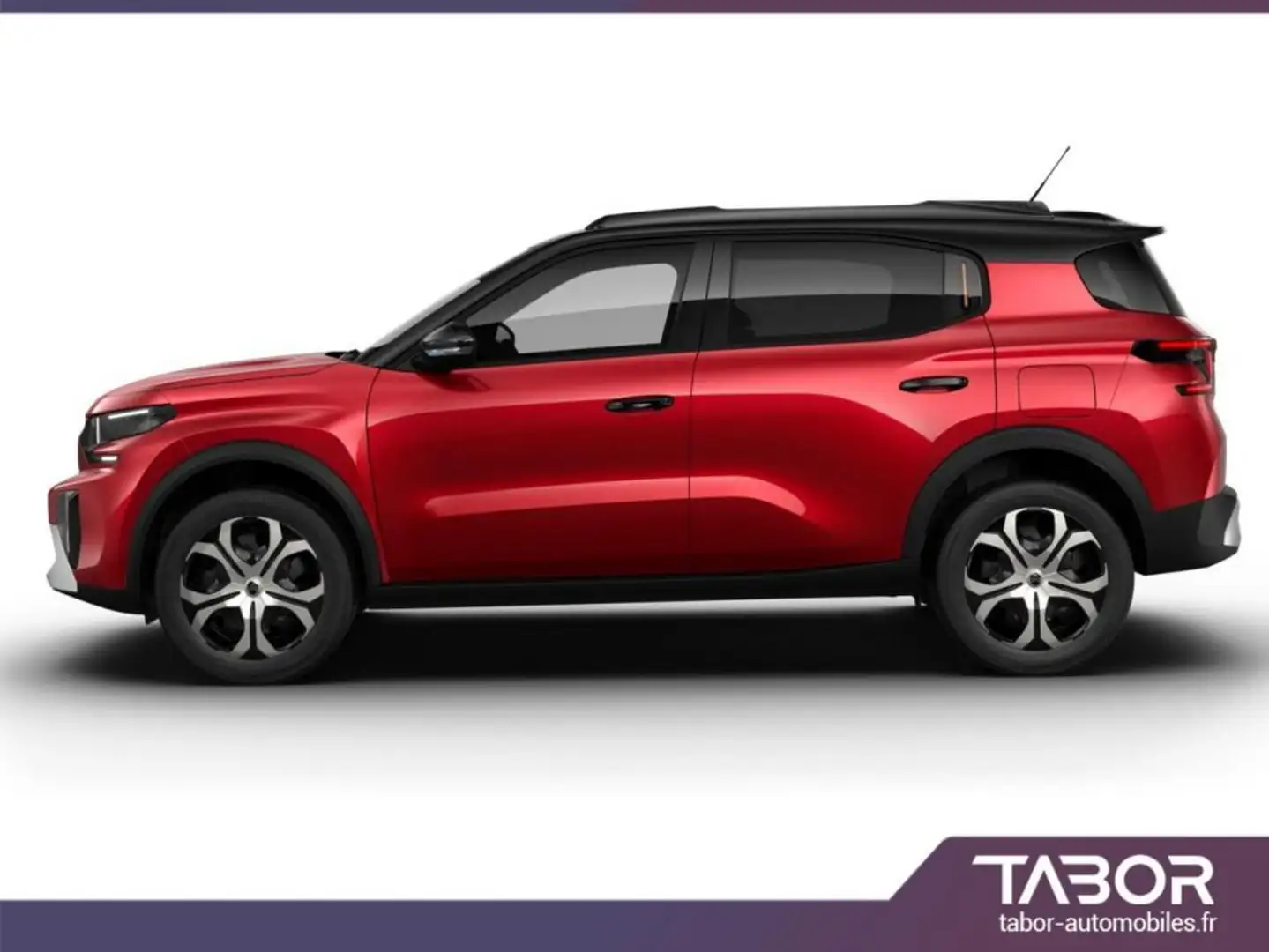 Citroen C3 Aircross PLUS TURBO 100 radar cam BT Rouge - 2