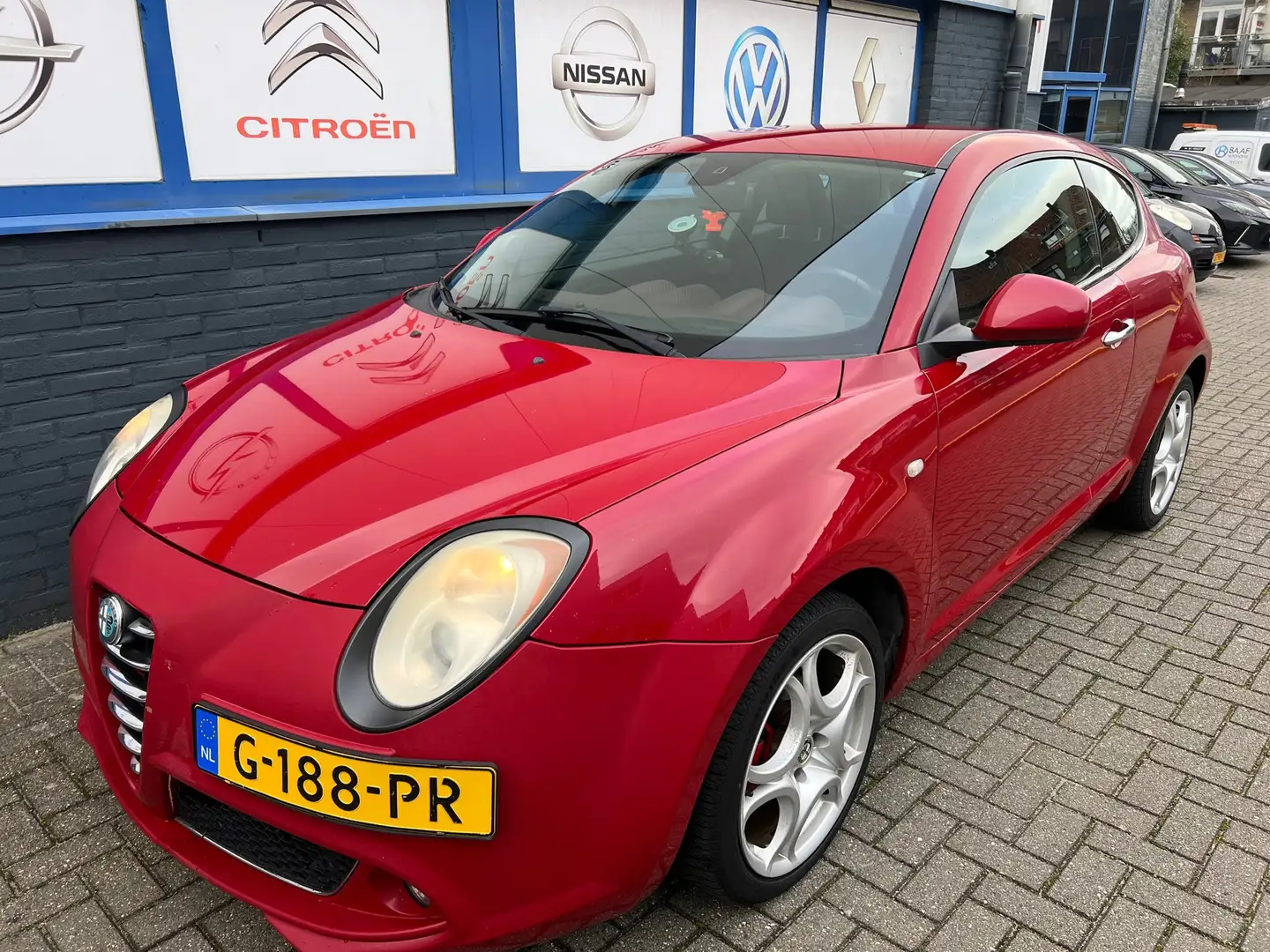 Alfa Romeo MiTo 1.4 Progression 2009 NWE.APK 2995EU Rood - 2