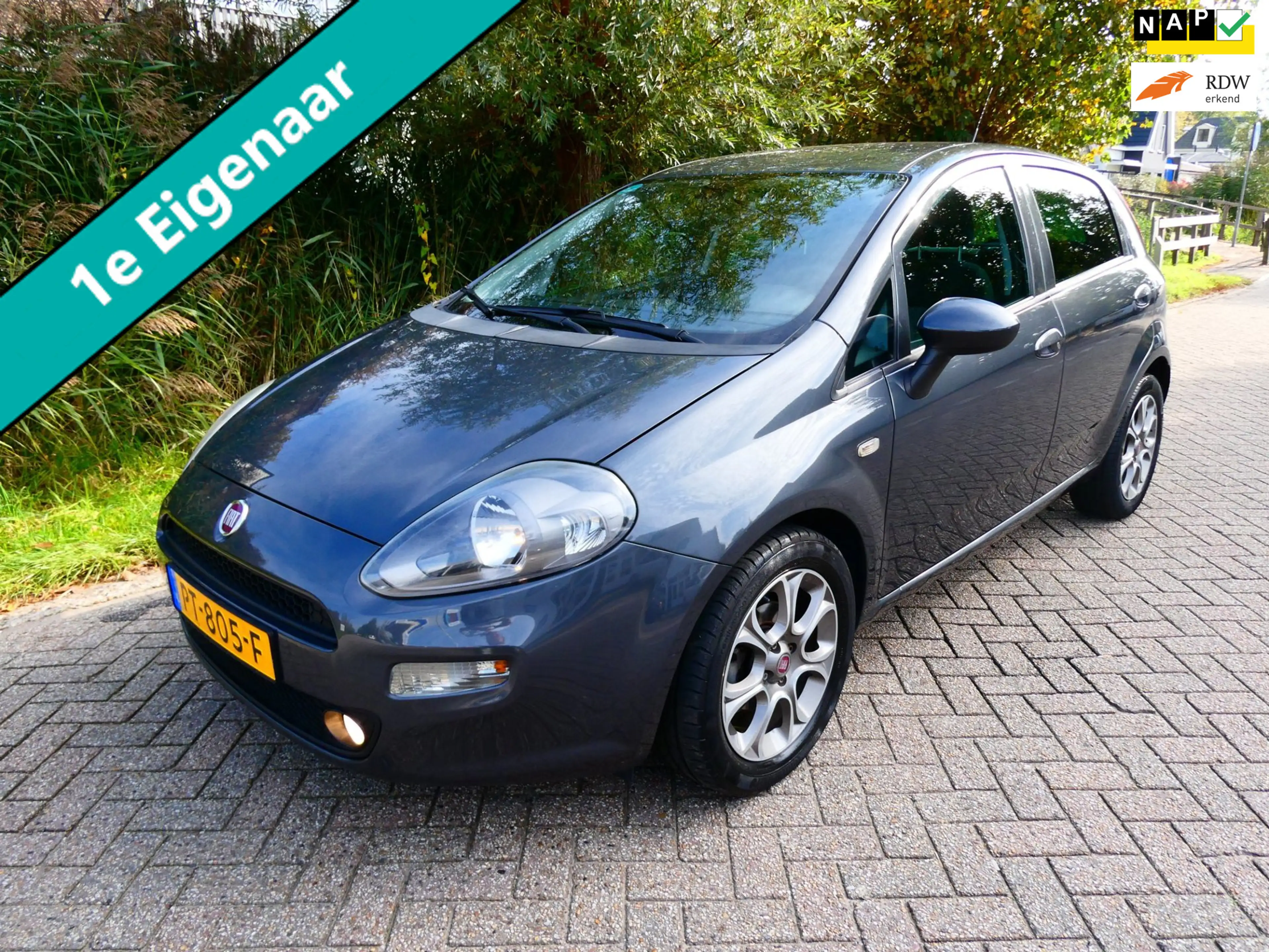 Fiat Punto Evo 0.9 TwinAir 100pk 1e eig. 5-deurs 75.000km. Clima