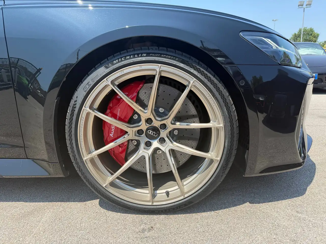 2021 Audi RS6 Avant 4.0 mhev quattro/dynamic plus/tetto/4STZ/head/strafull, photograph 6