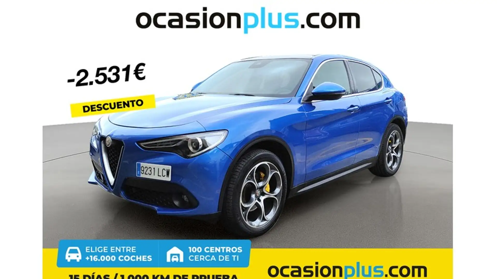 Alfa Romeo Stelvio 2.2 Executive Q4 210 Aut. Azul - 1
