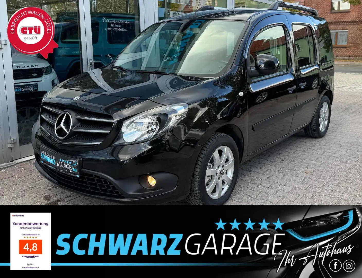 Mercedes-Benz Citan Kombi 112 lang*TEMPOMAT*SHZ* Nero - 1