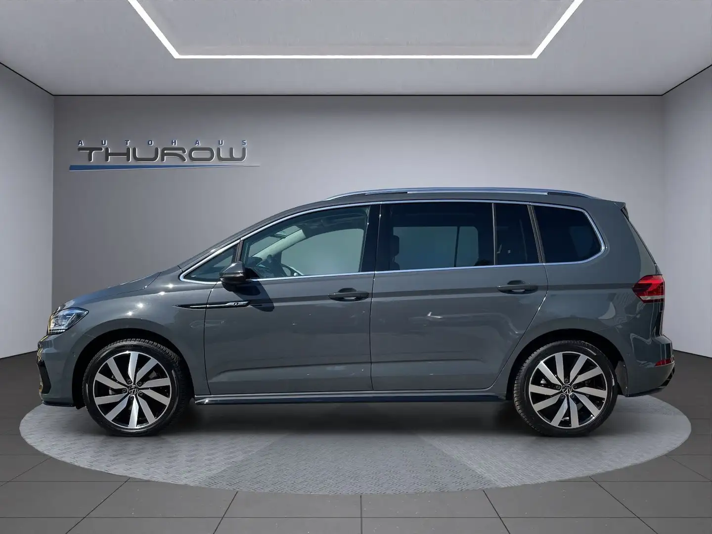 Volkswagen Touran 1.5 TSI Highline DSG R-line 7-Sitzer AHK Grau - 2