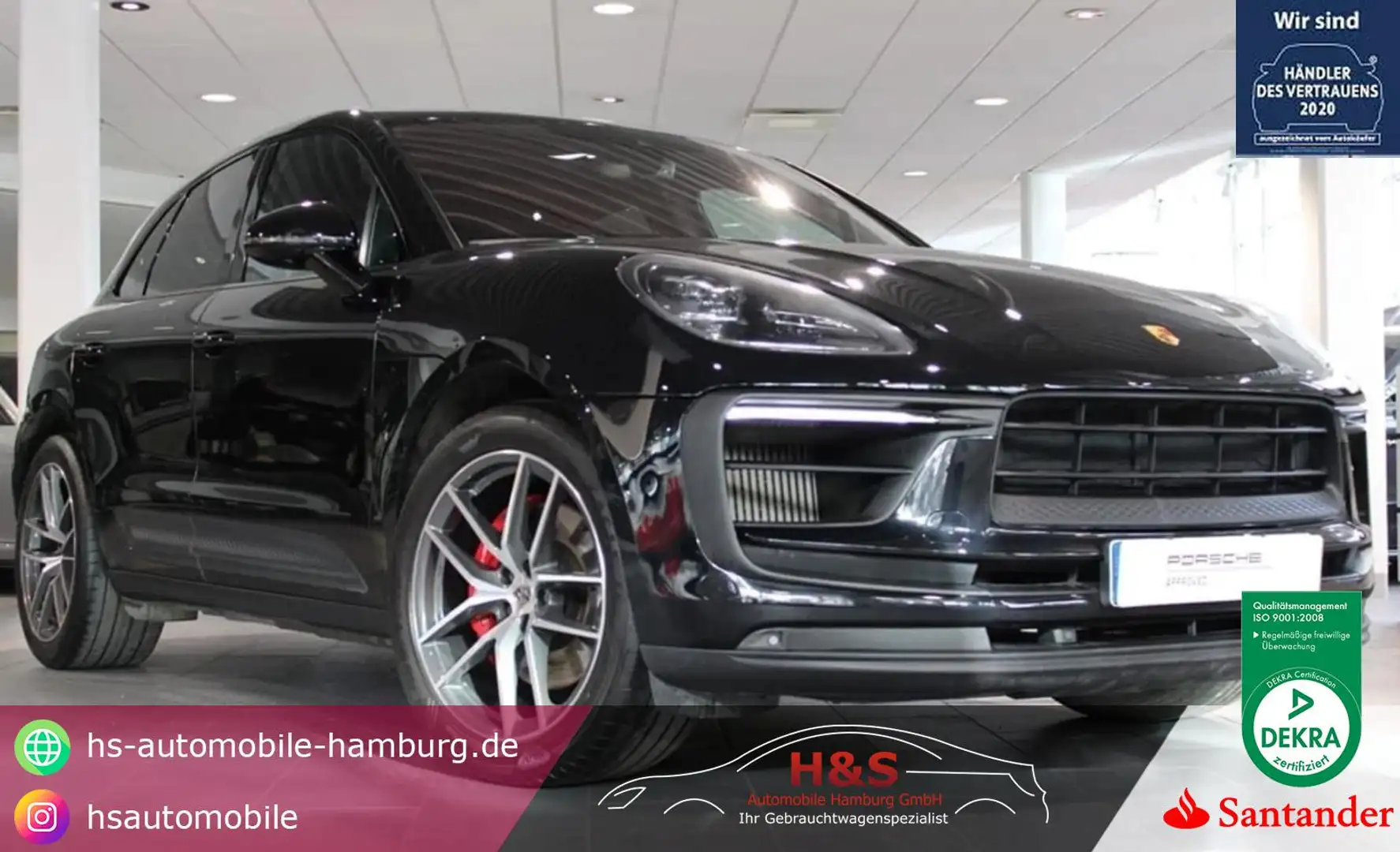Porsche Macan S Standheizung*Sport Chrono Schwarz - 1