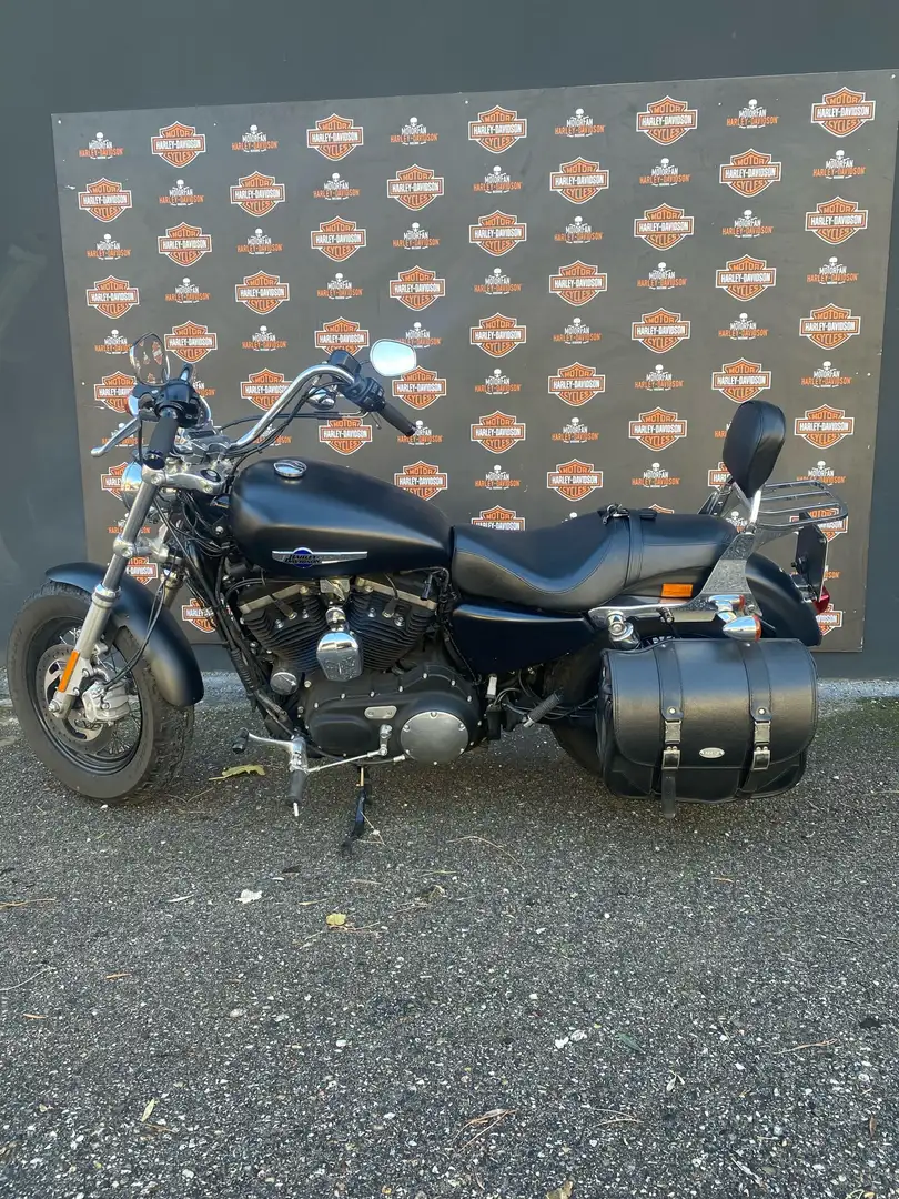 Harley-Davidson 1200 Custom XL 1200 CB Negro - 1