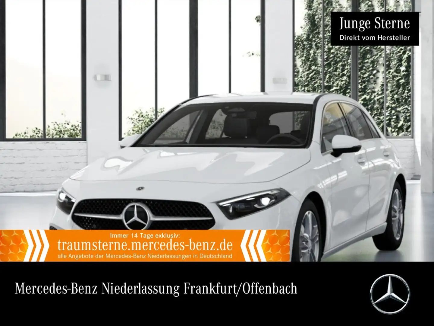 Mercedes-Benz A 200 PROGRESSIVE+MULTIBEAM+STHZG+KAMERA+7G Weiß - 1
