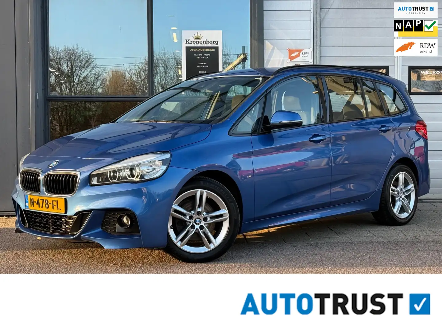 BMW 218 2-serie Gran Tourer 218i Centennial M-SPORT, 7p, N Blauw - 1