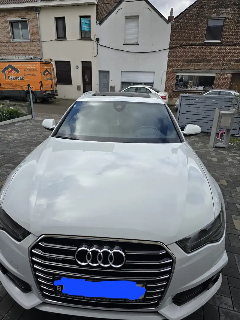 Audi A6 3.0 TDi V6 Quattro S tronic Blanc - 1