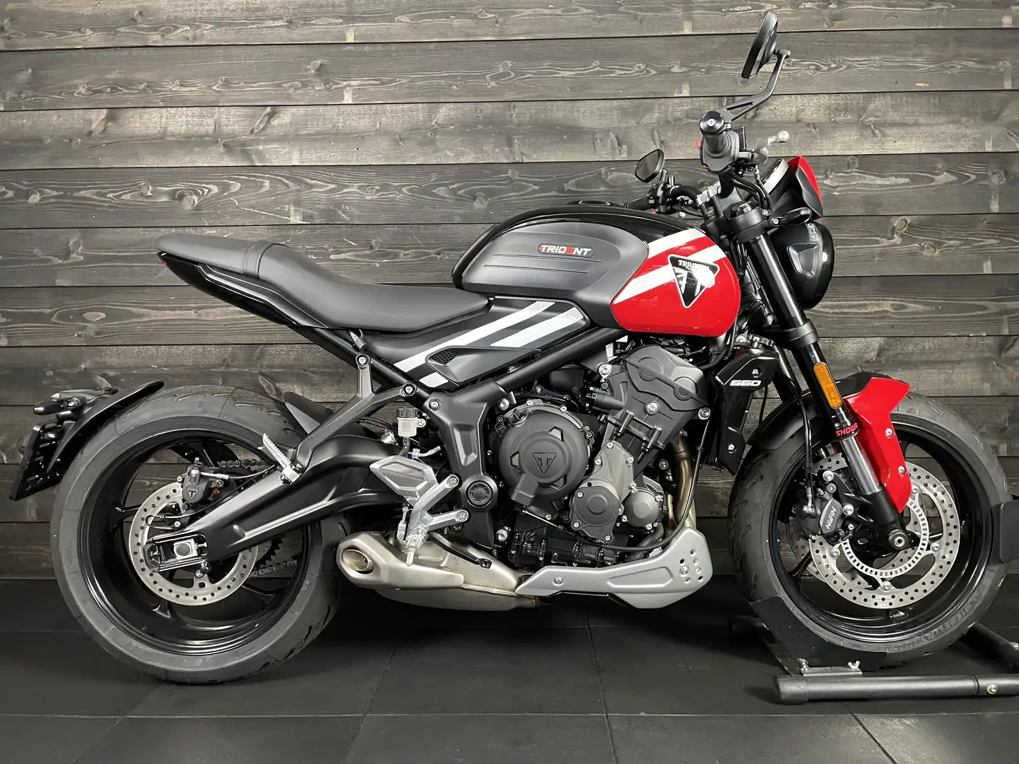 Triumph Trident 660 2025 DIABLO RED Rood - 1