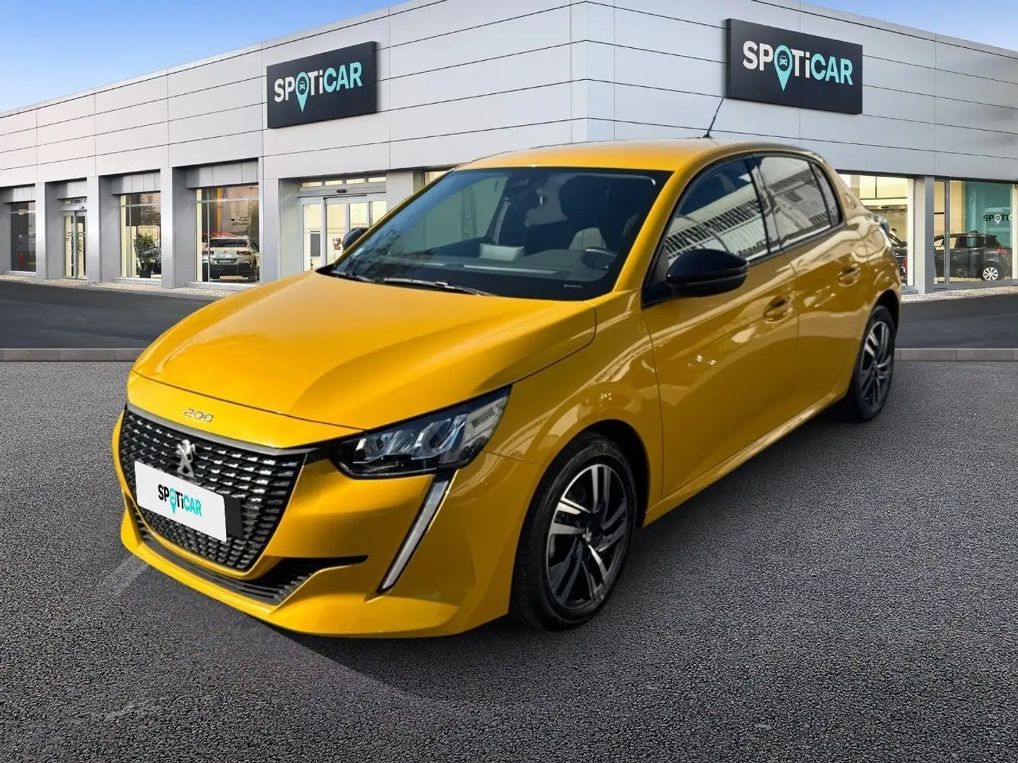 Peugeot 208 Allure Pack BlueHDi 100 S/S Giallo - 1