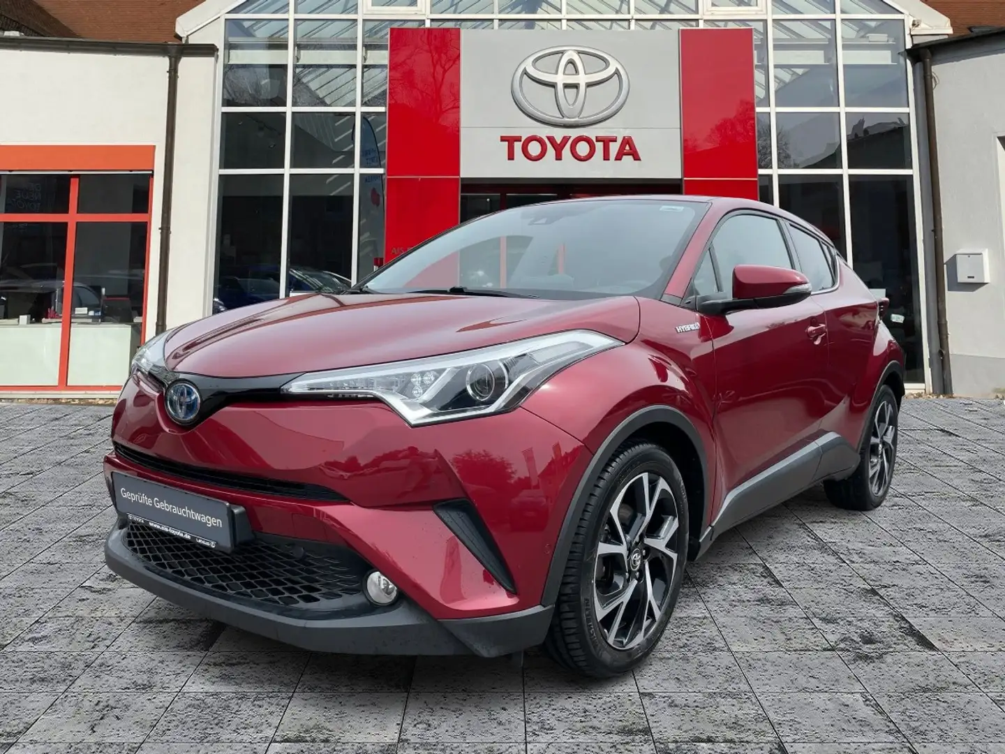 Toyota C-HR 1.8 Hybrid Team D AHK*Navi*KAM*DAB*SHZ Rouge - 2