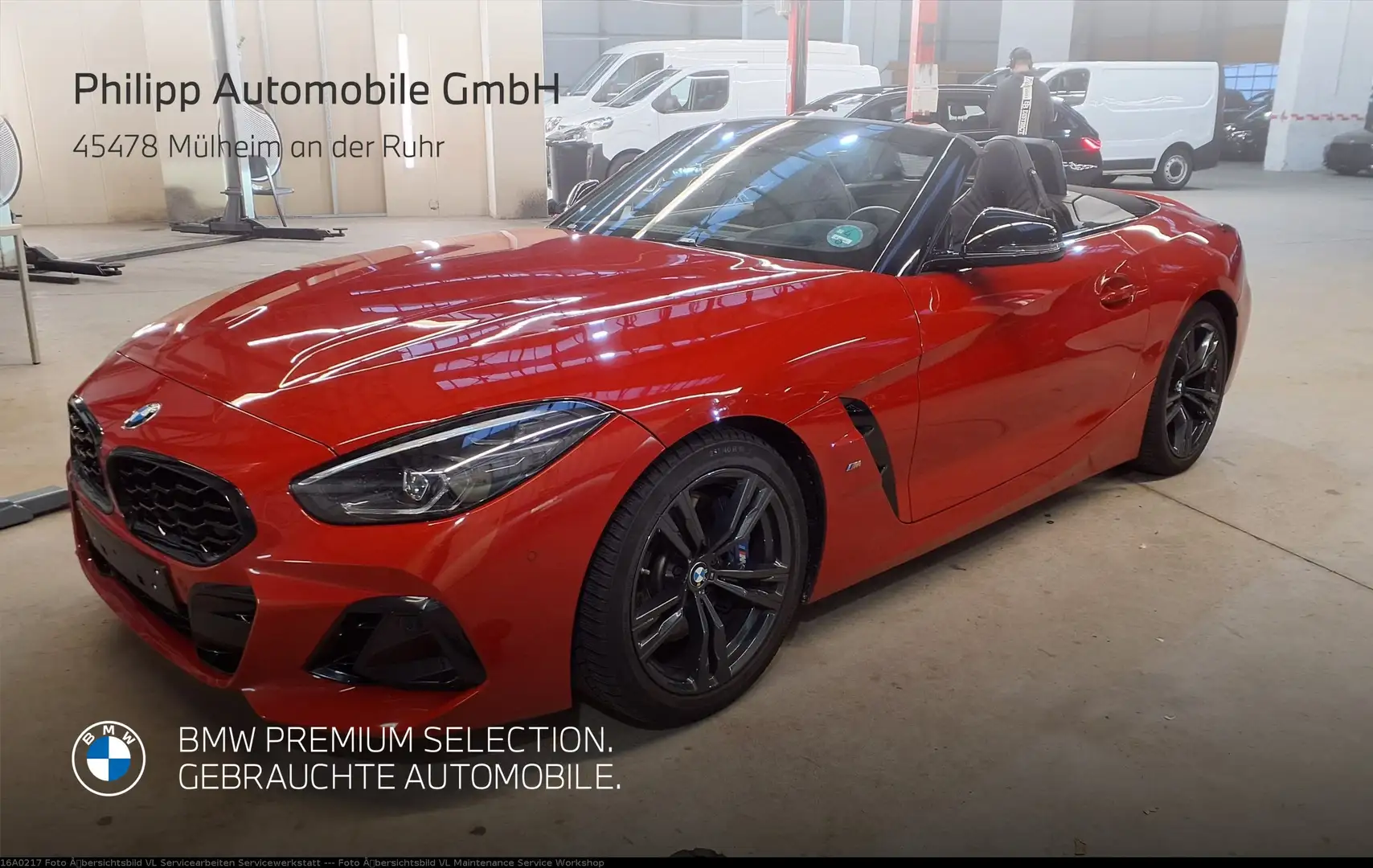 BMW Z4 M40i ACC HuD E-Sitze Ambiente AD-LED RFK HiFi Rot - 1