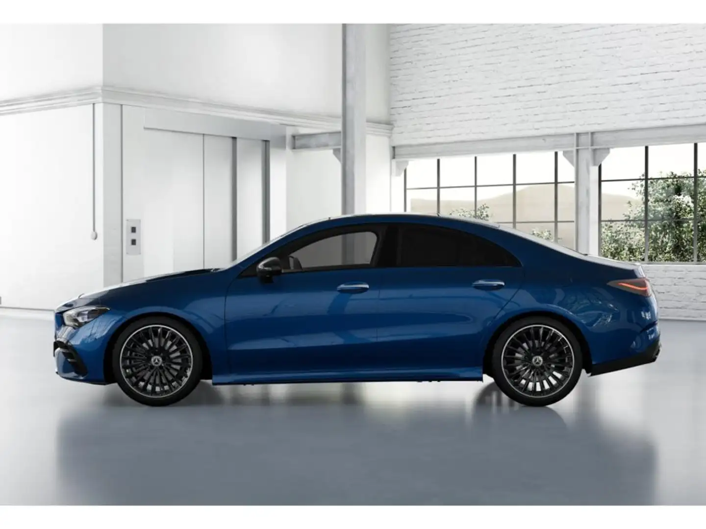 Mercedes-Benz CLA 200 Coupé AMG TOTWINKEL+PANO+DISTR+360°+19" Blau - 2