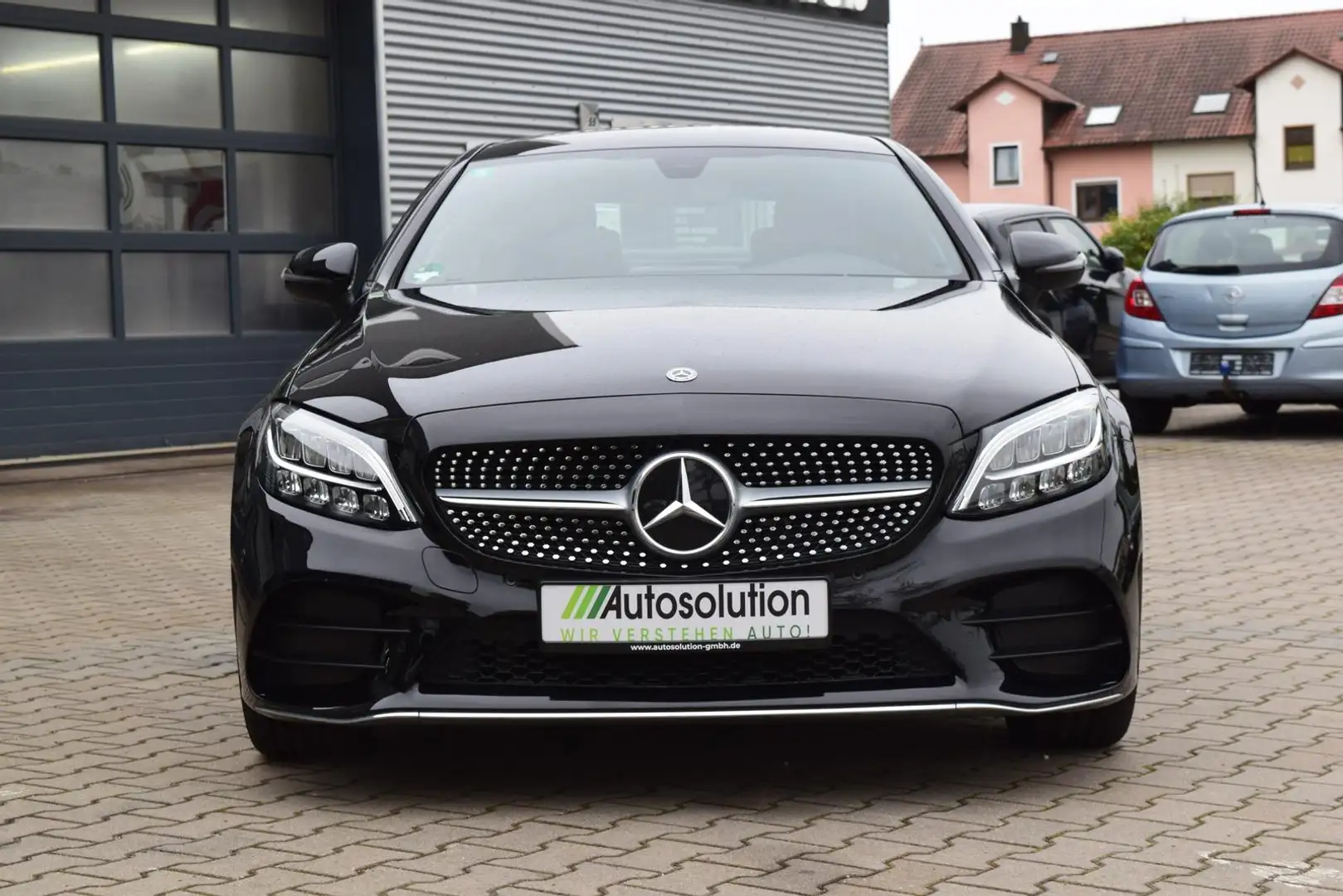 Mercedes-Benz C 180 Coupe AMG Line *KAMERA*CARPLAY*PARKASSIST* Schwarz - 2