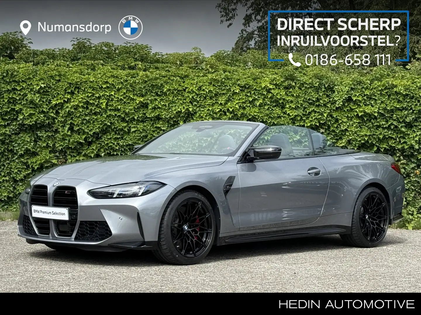 BMW M4 Cabrio xDrive Competition | Facelift | Co-Pilot | Grijs - 1