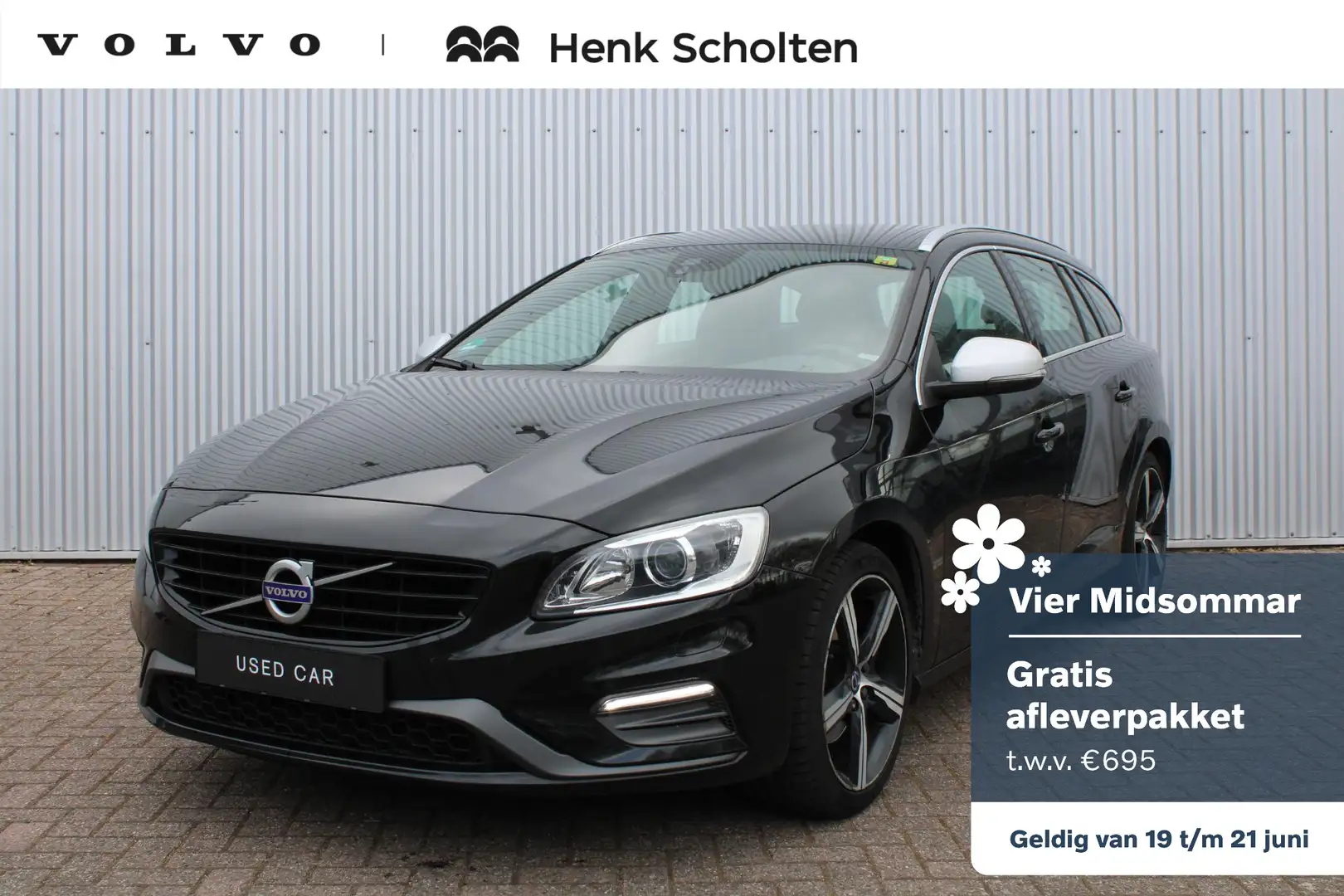 Volvo V60 T3 Automaat Nordic+ Sport | Navigatie| R-design| S Noir - 1