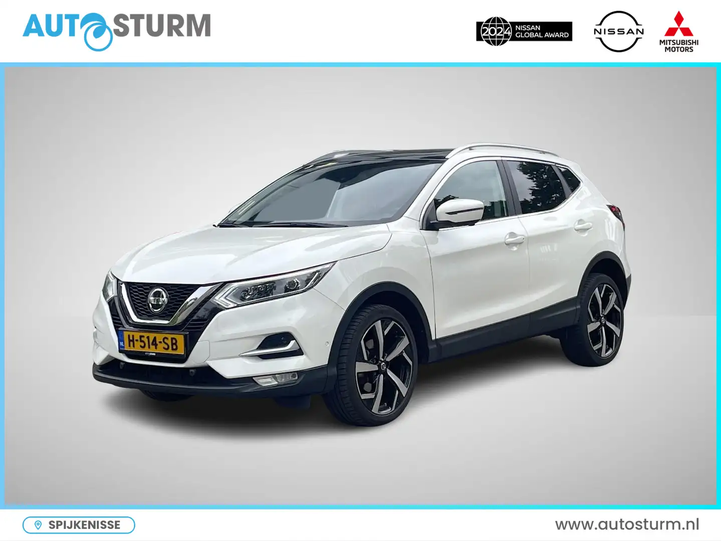 Nissan Qashqai 1.3 DIG-T Tekna Wit - 1