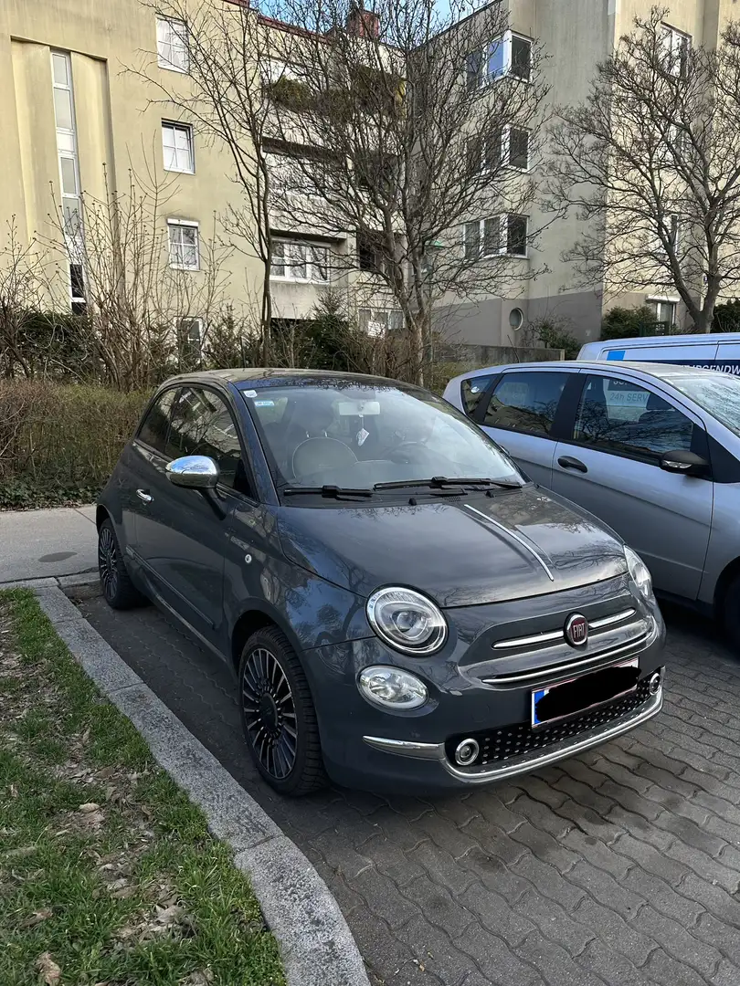 Fiat 500 1,2  (Panoramadach) Grau - 1