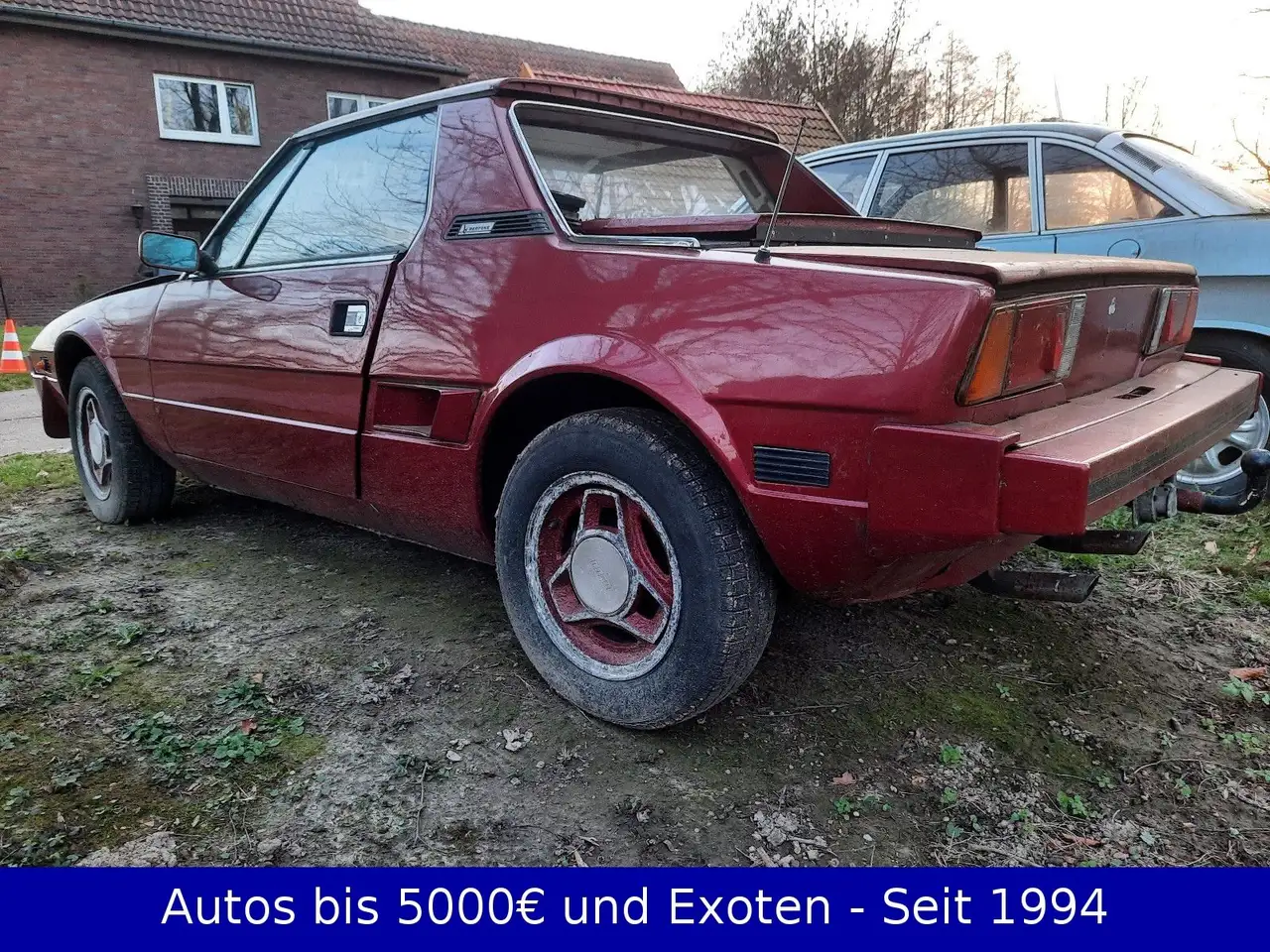 Fiat X 1/9 - 5 Speed - zum Wiederbeleben, foto 4
