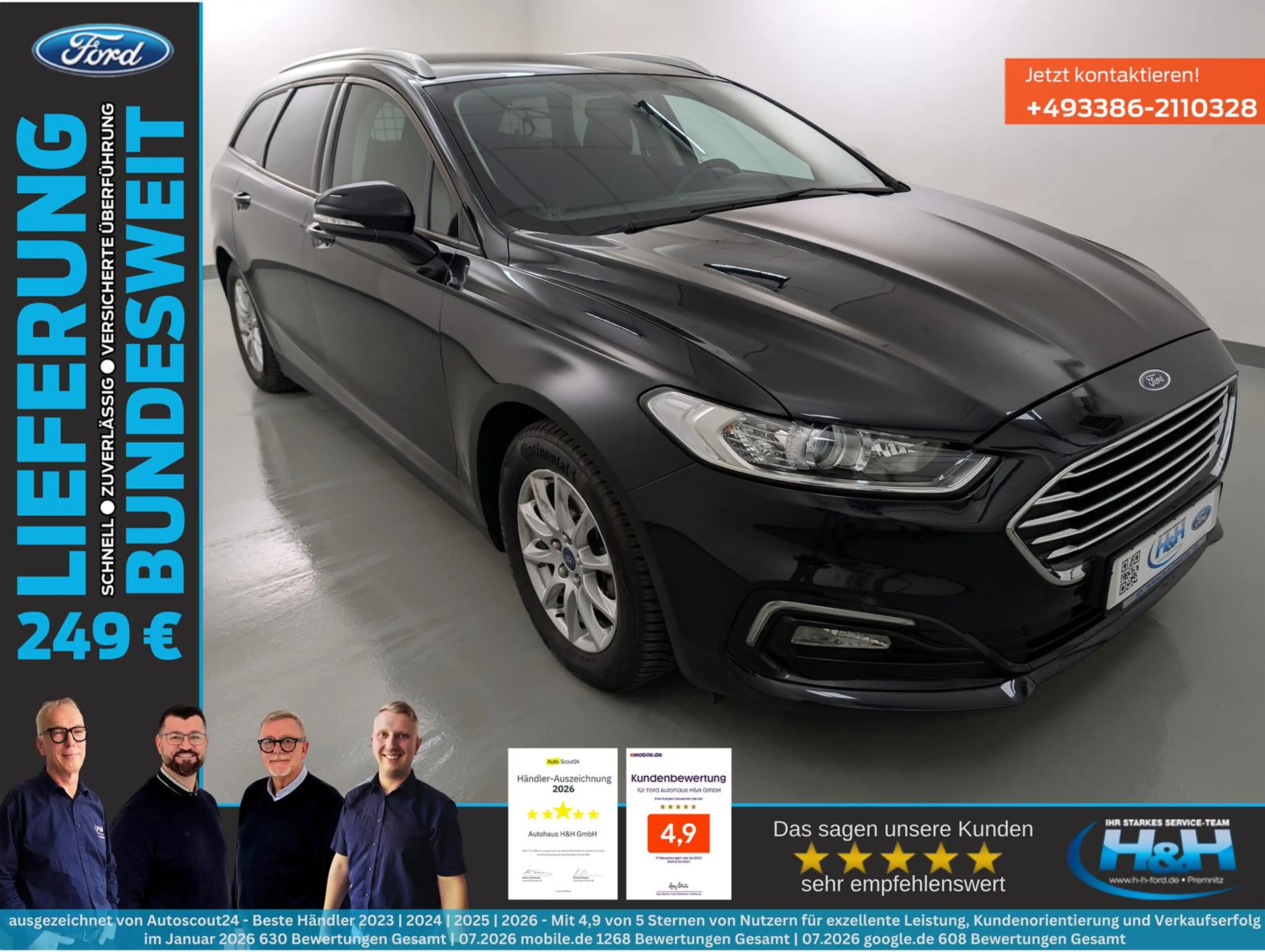 Ford Mondeo Turnier 1.5 EcoB Aut Business Ed. SHZ+GJR