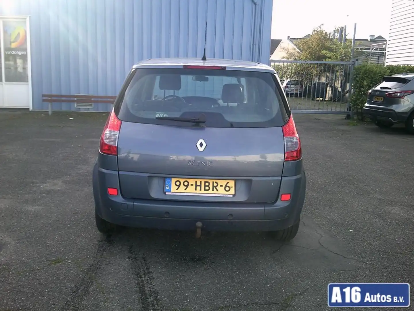 Renault Scenic 1.6 MET NAVI AIRCO 2008 Blauw - 2