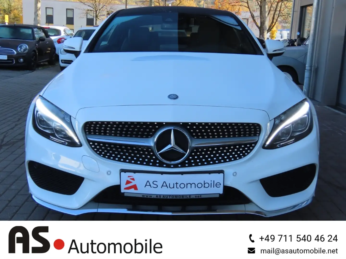 Mercedes-Benz C 300 Coupe AMG Pano*Burmeister*Kam*Navi*SHZ*8-f Wit - 2