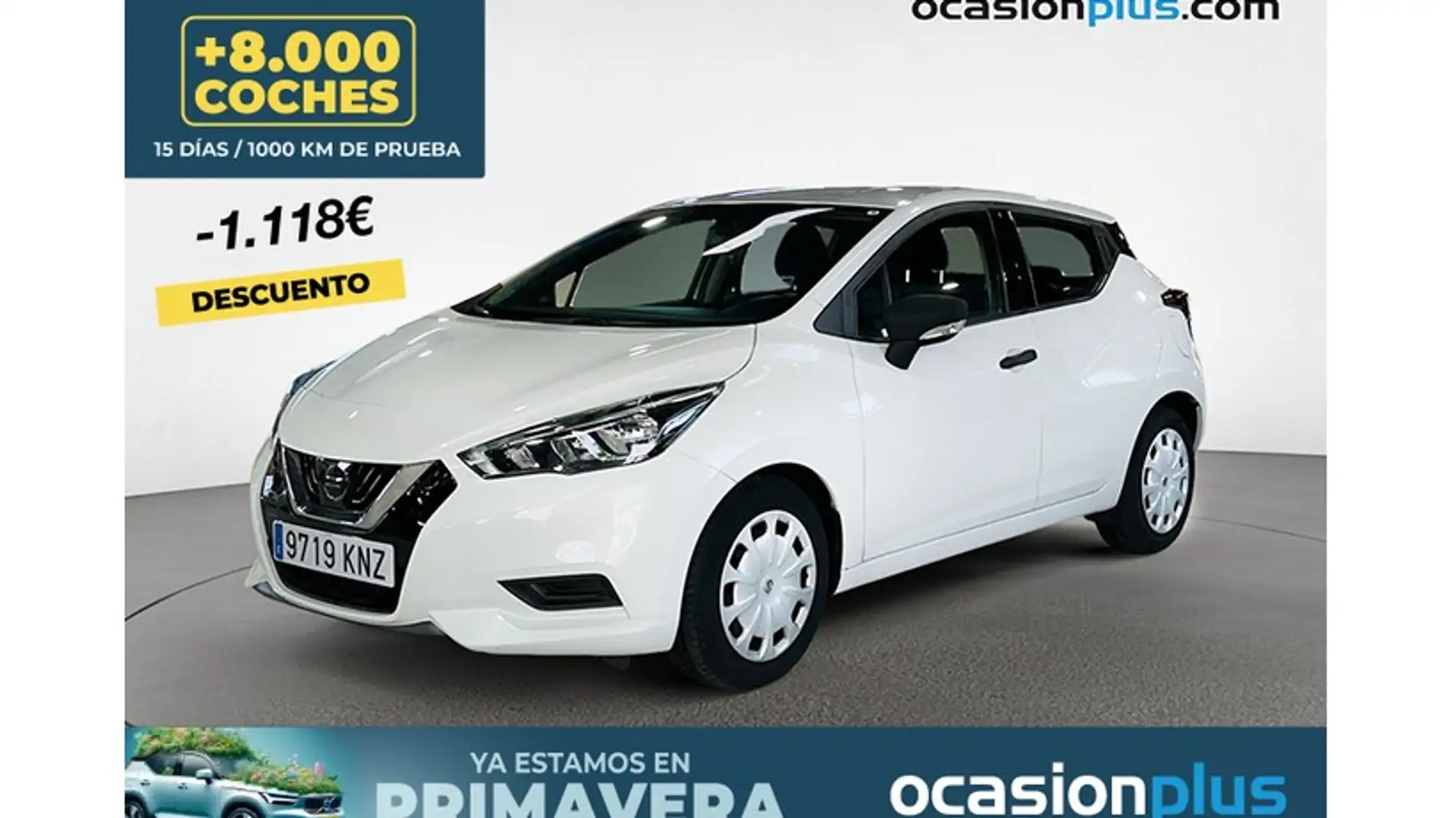 Nissan Micra 1.5dCi S&S Business 90 Blanco - 1