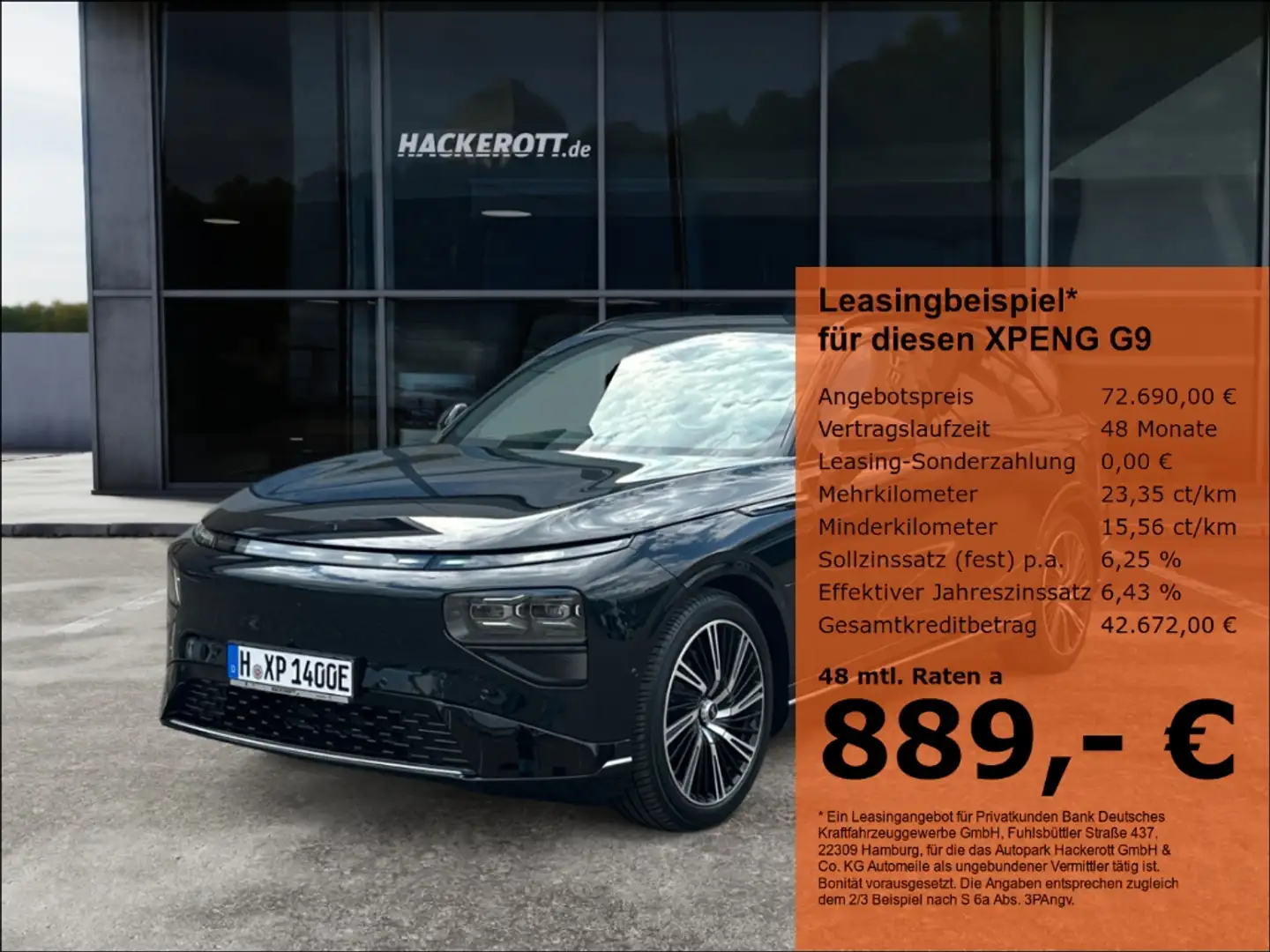 Xpeng G9 AWD Performance Premium Paket elektr. AHK Negru - 1