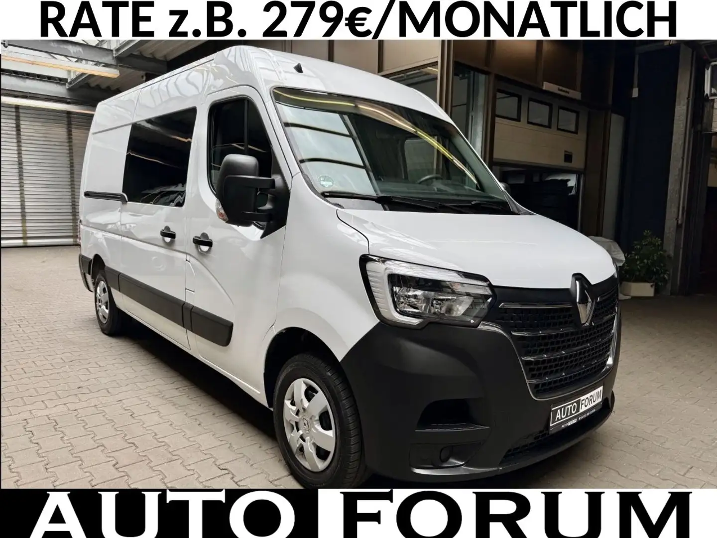 Renault Master 2.3 dCi L2H2 NAVI AHK KLIMA 3STZ CAM TEMP Weiß - 1