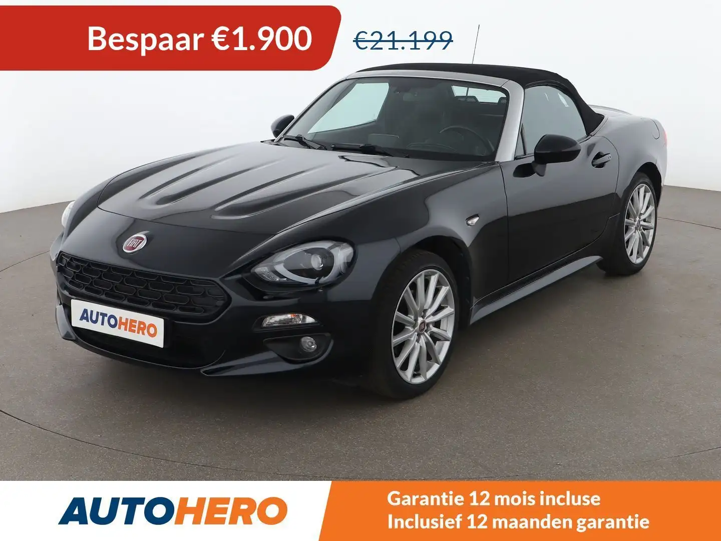 Fiat 124 Spider 1.4 Turbo Lusso Noir - 1