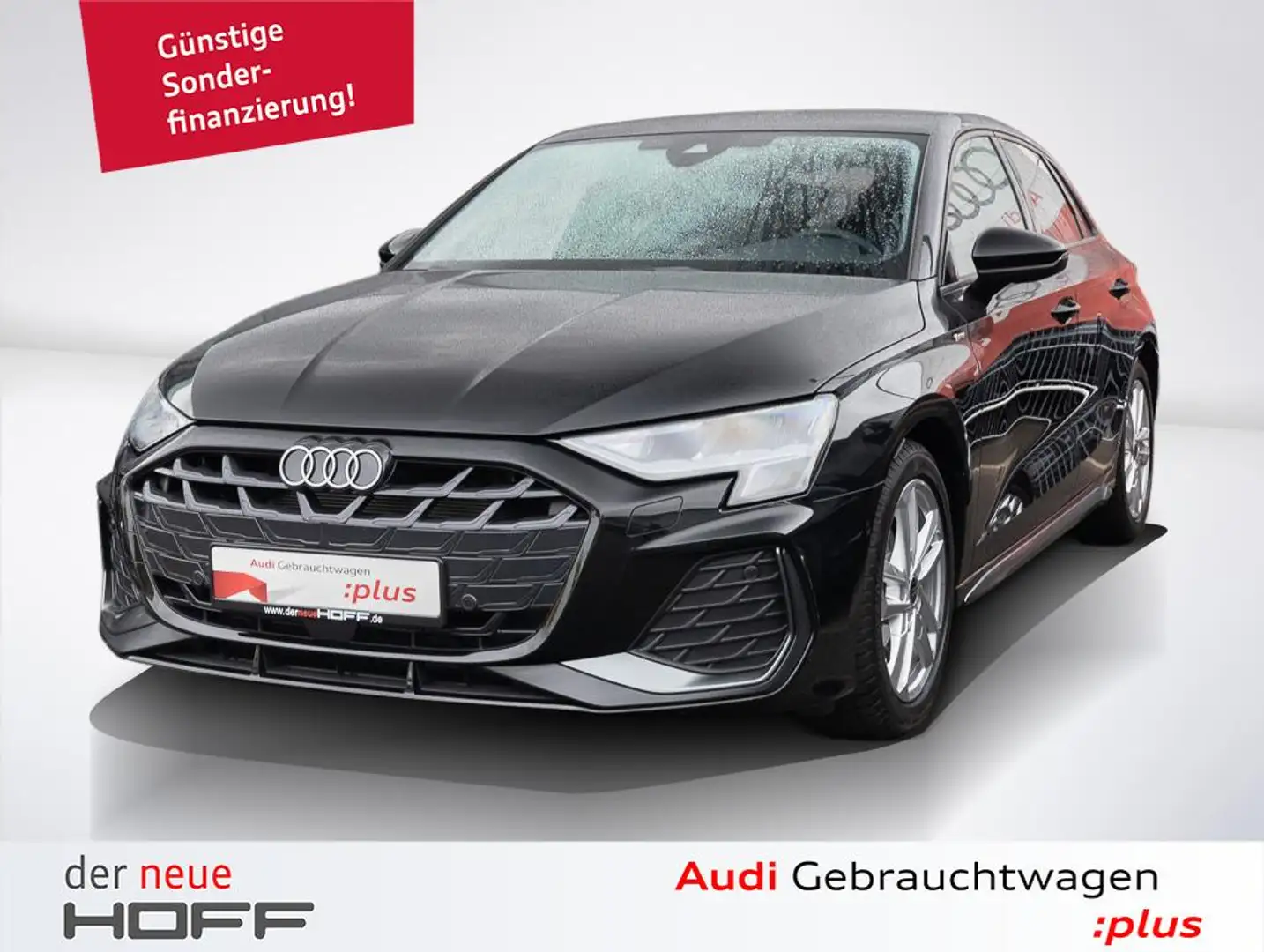 Audi A3 S line 35 TFSI ACC Head UP Kamera Navi Klima Sh 18 Schwarz - 1
