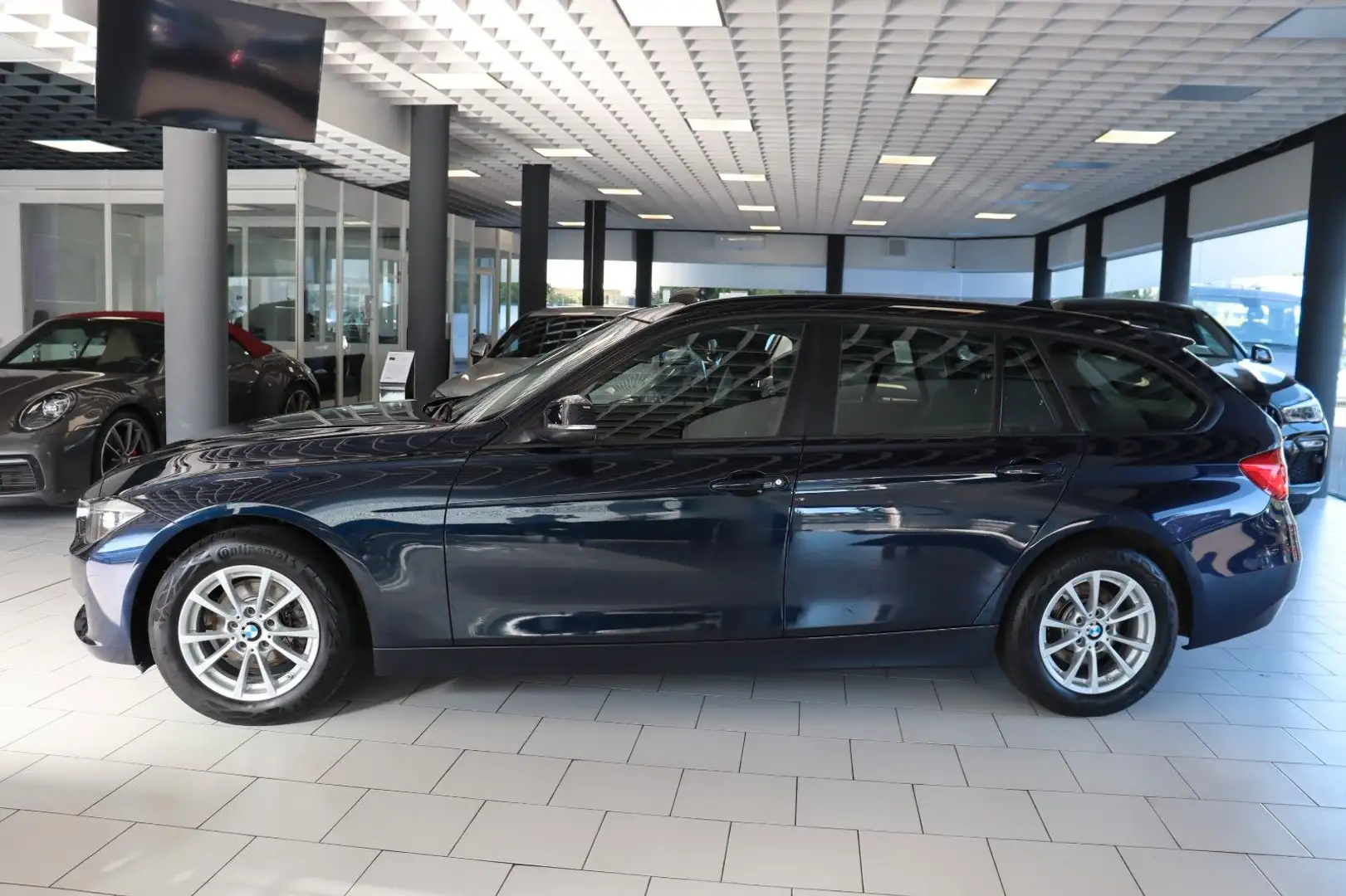BMW 316 i Touring|PANORAMA|PDC|SHZ|67KM|ELKT.HECK| Bleu - 2