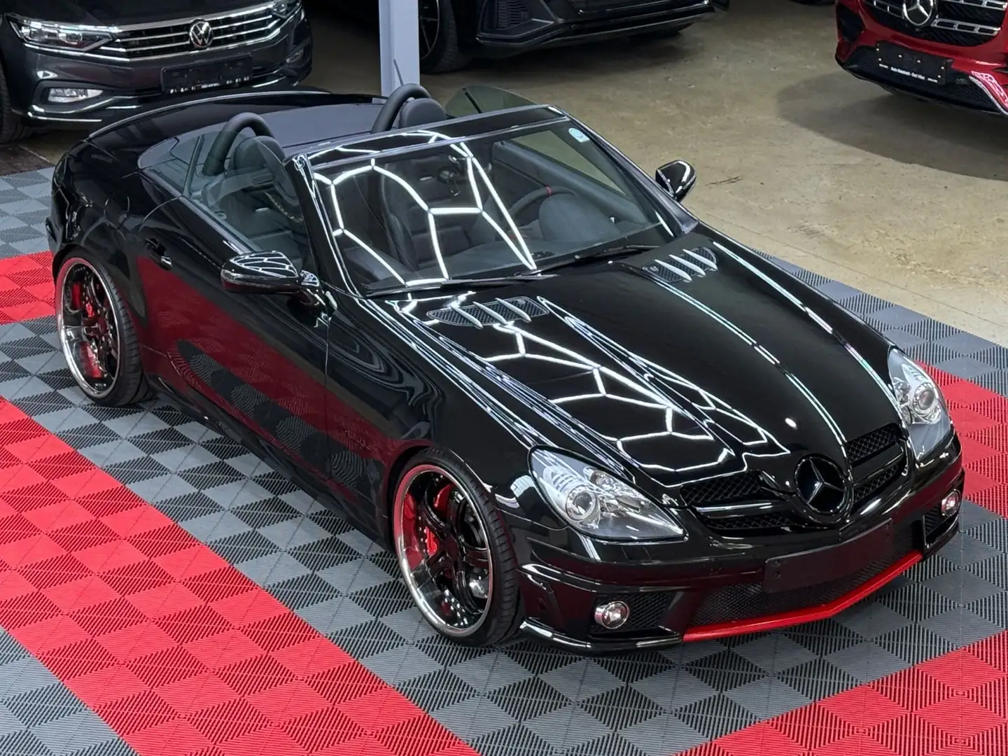 Mercedes-Benz SLK 55 AMG SLK Roadster SLK 55 AMG Airscarf H-K Carbon SHZ Schwarz - 1