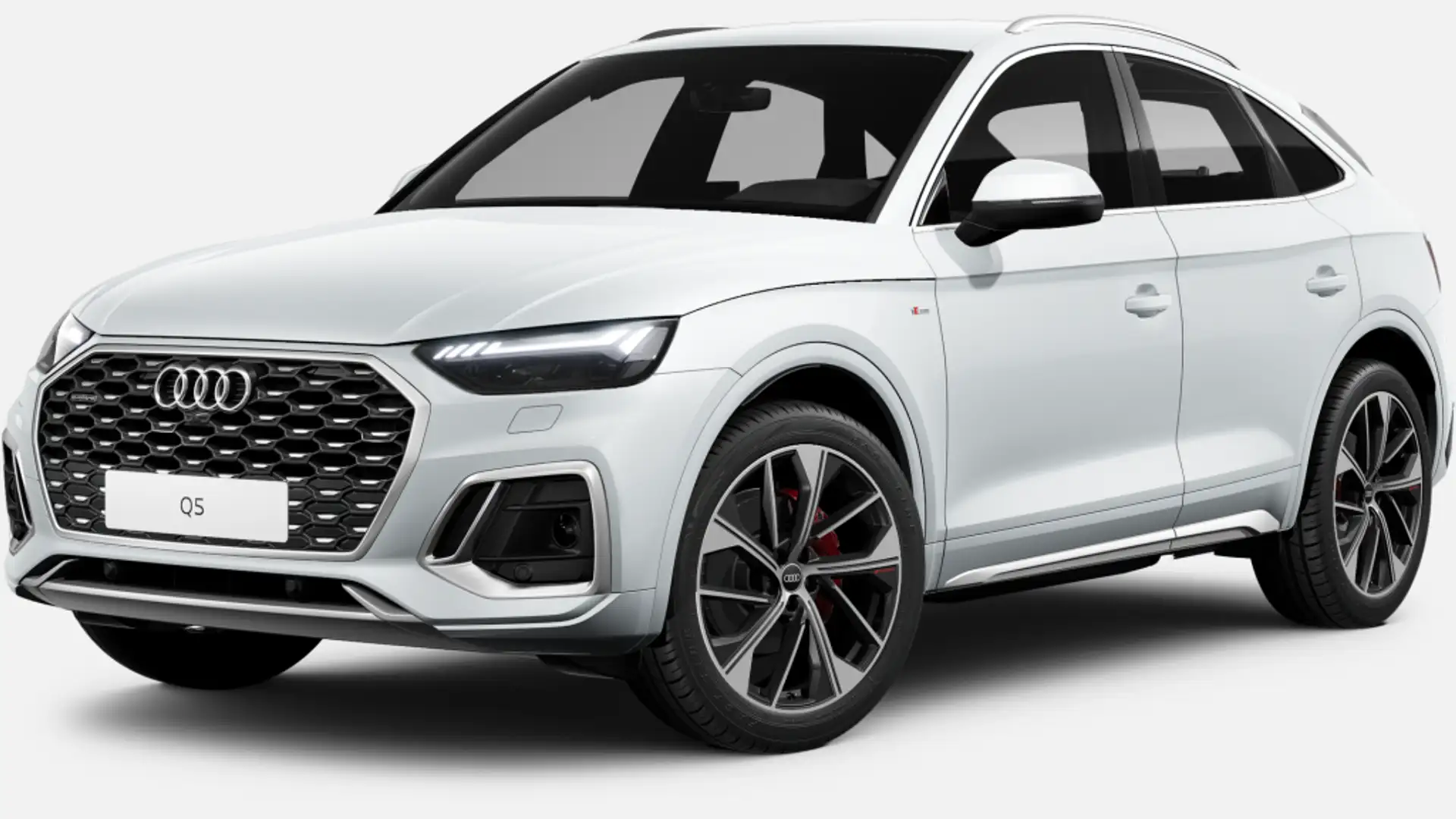 Audi Q5 Sportback 40 TDI quattro-ultra Black line S tronic Blanco - 1