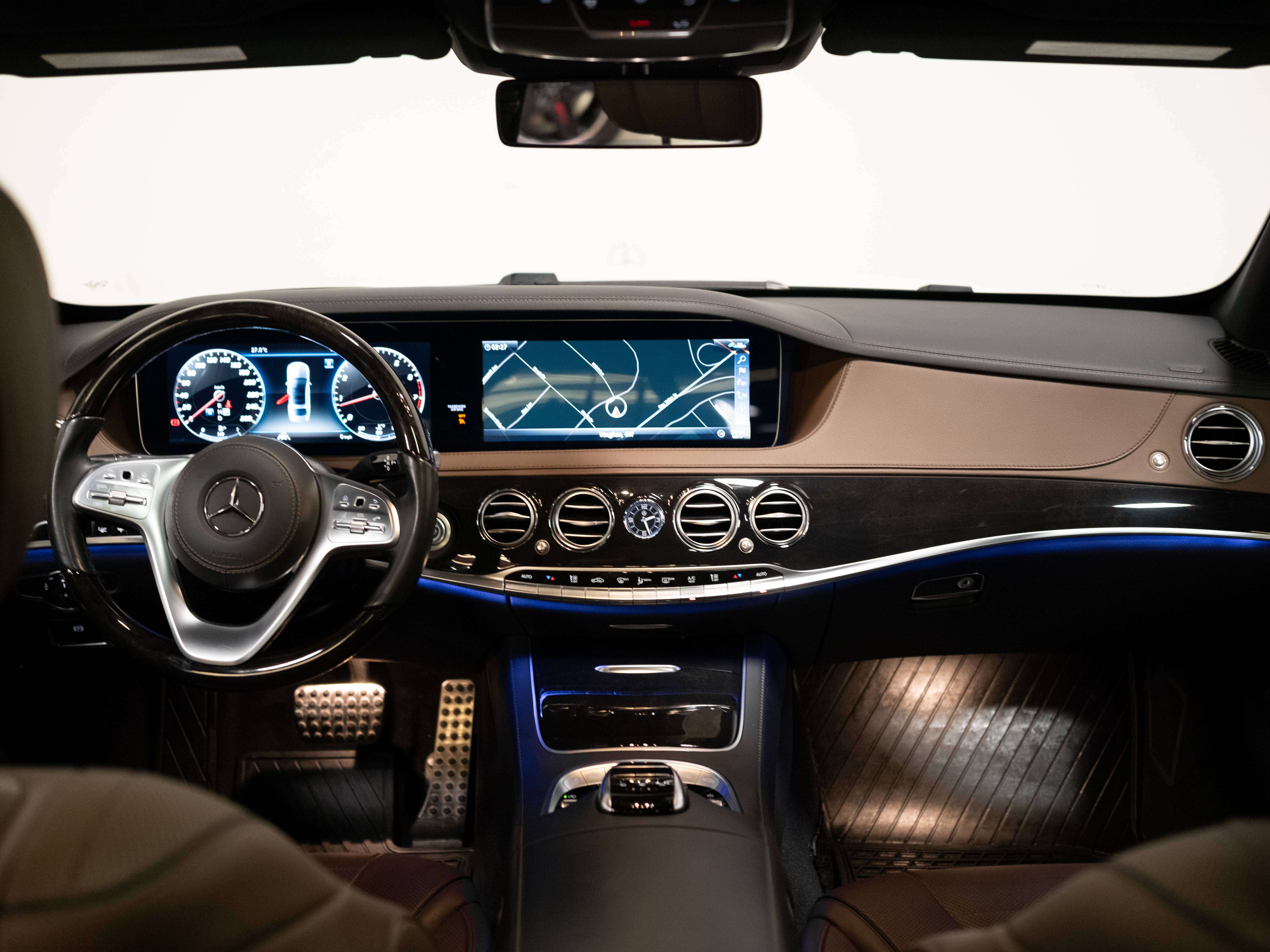 used 2020 Mercedes-Benz S-Class car, priced at $59,900