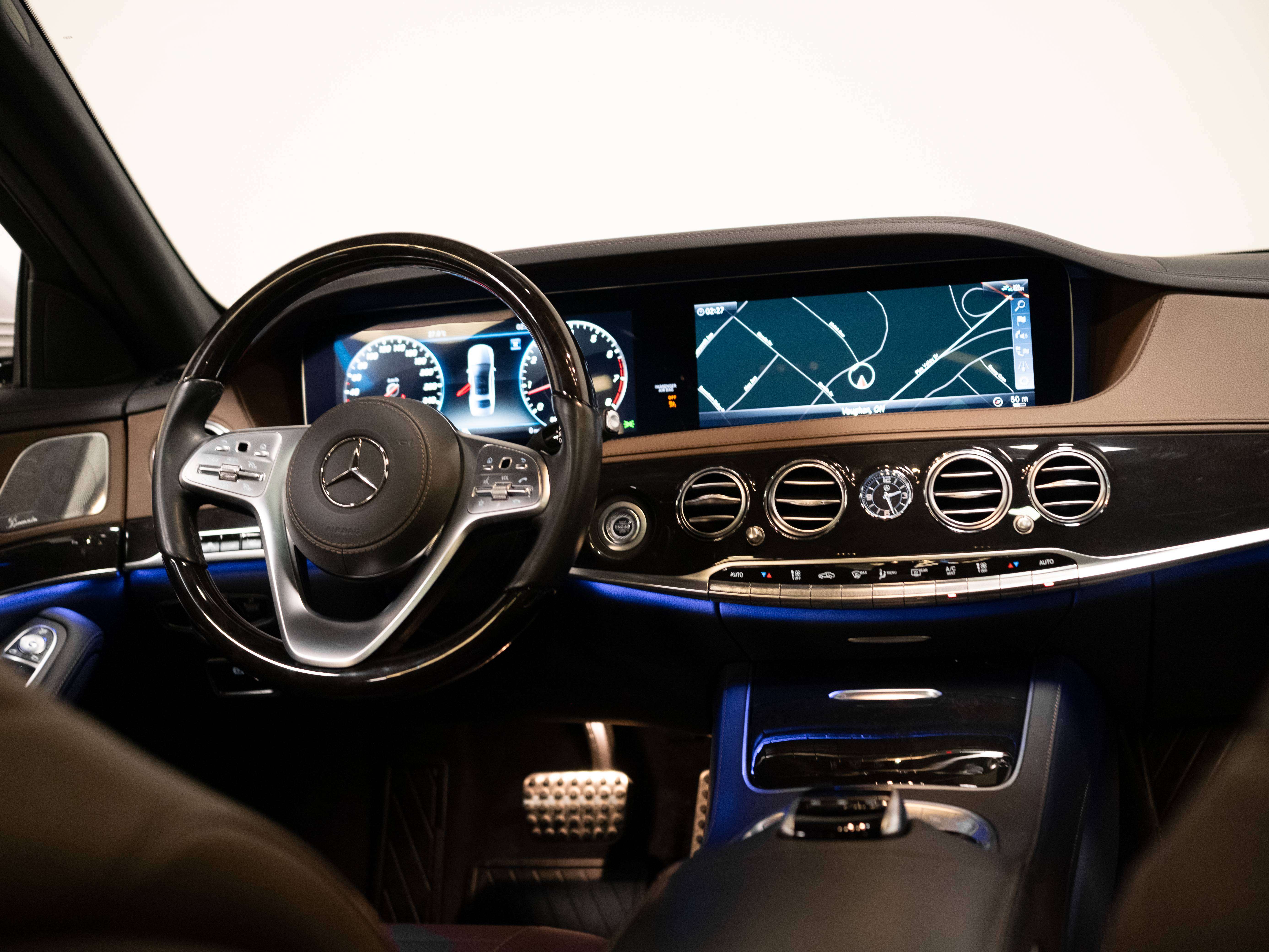 used 2020 Mercedes-Benz S-Class car, priced at $59,900